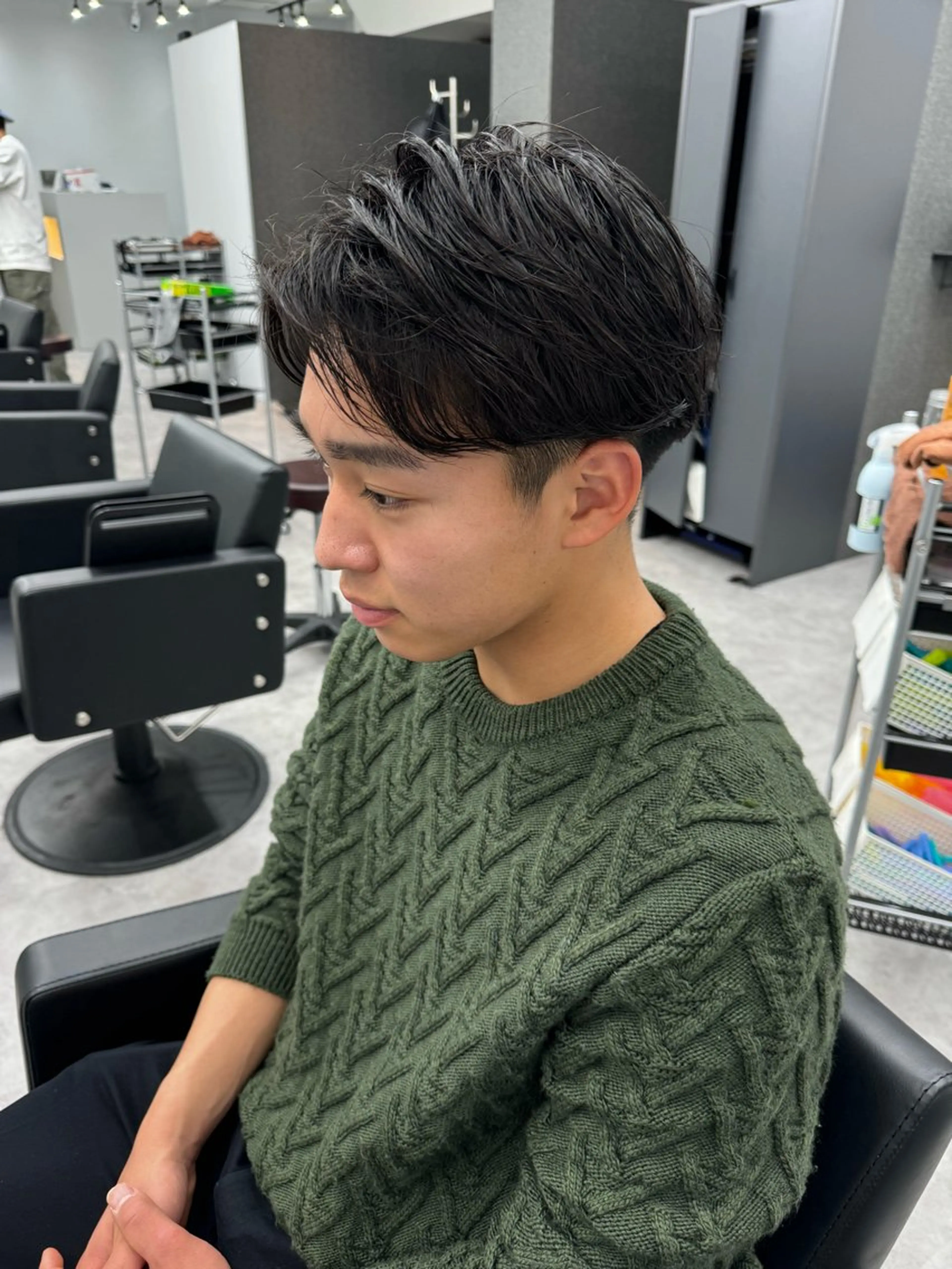 ショート パーマ メンズ Men's専門✂︎ 増田　正義のヘアスタイル