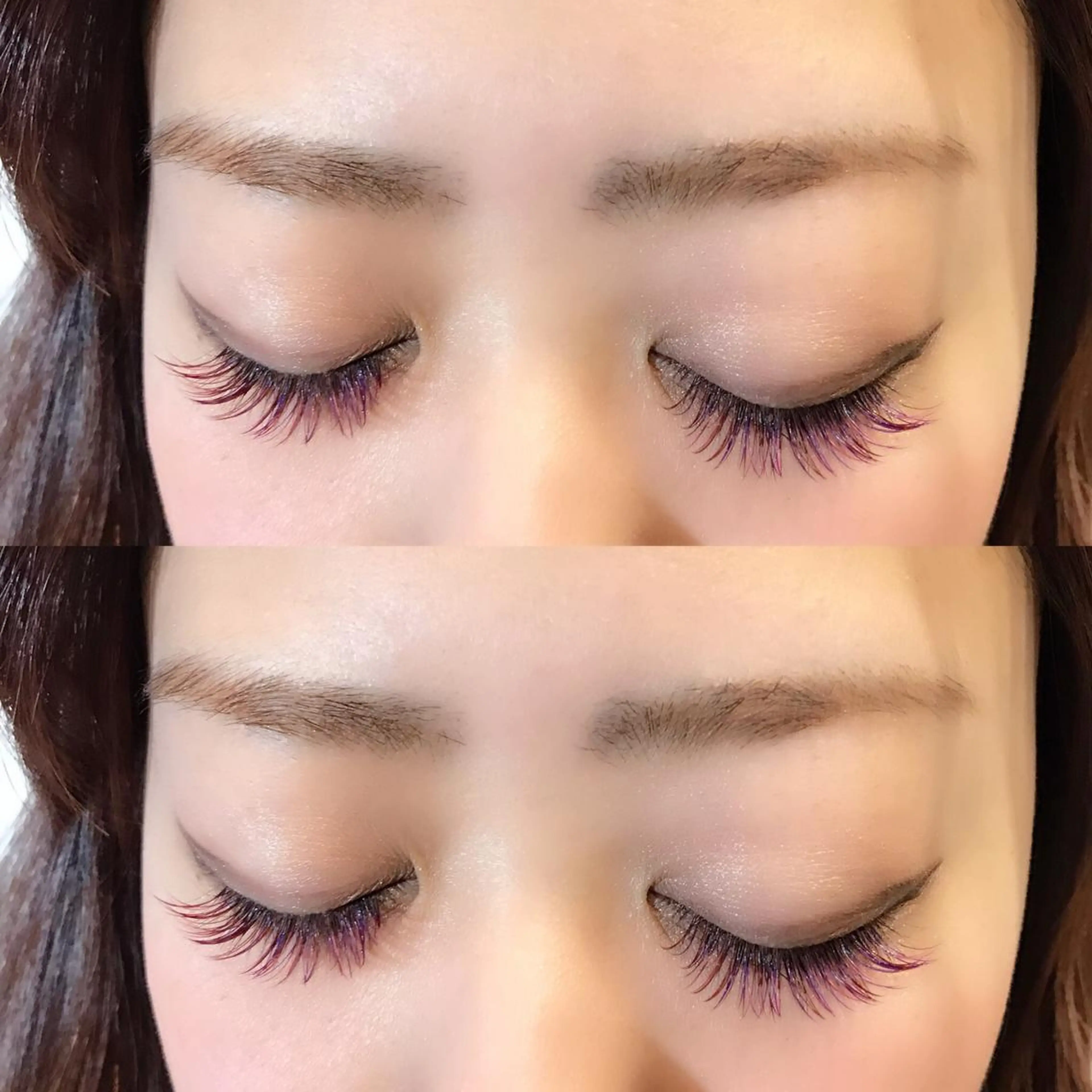 マツエク・マツパ カラーマツエク 村井 香怜のマツエク・マツパデザイン