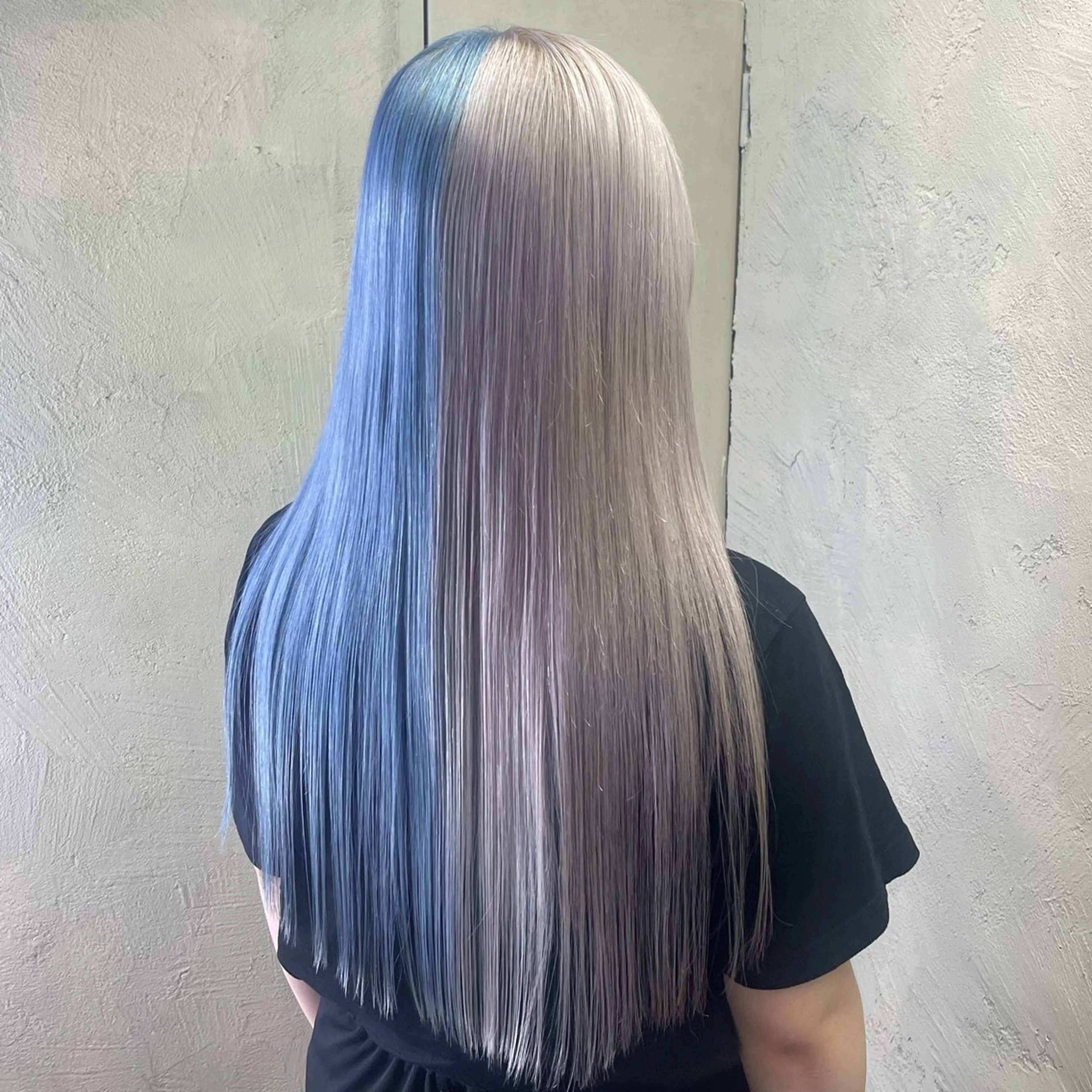 ロング ヘアカラー トリートメント ☪ ‎ハイトーン信者 ☪️yumeka✨️のヘアスタイル