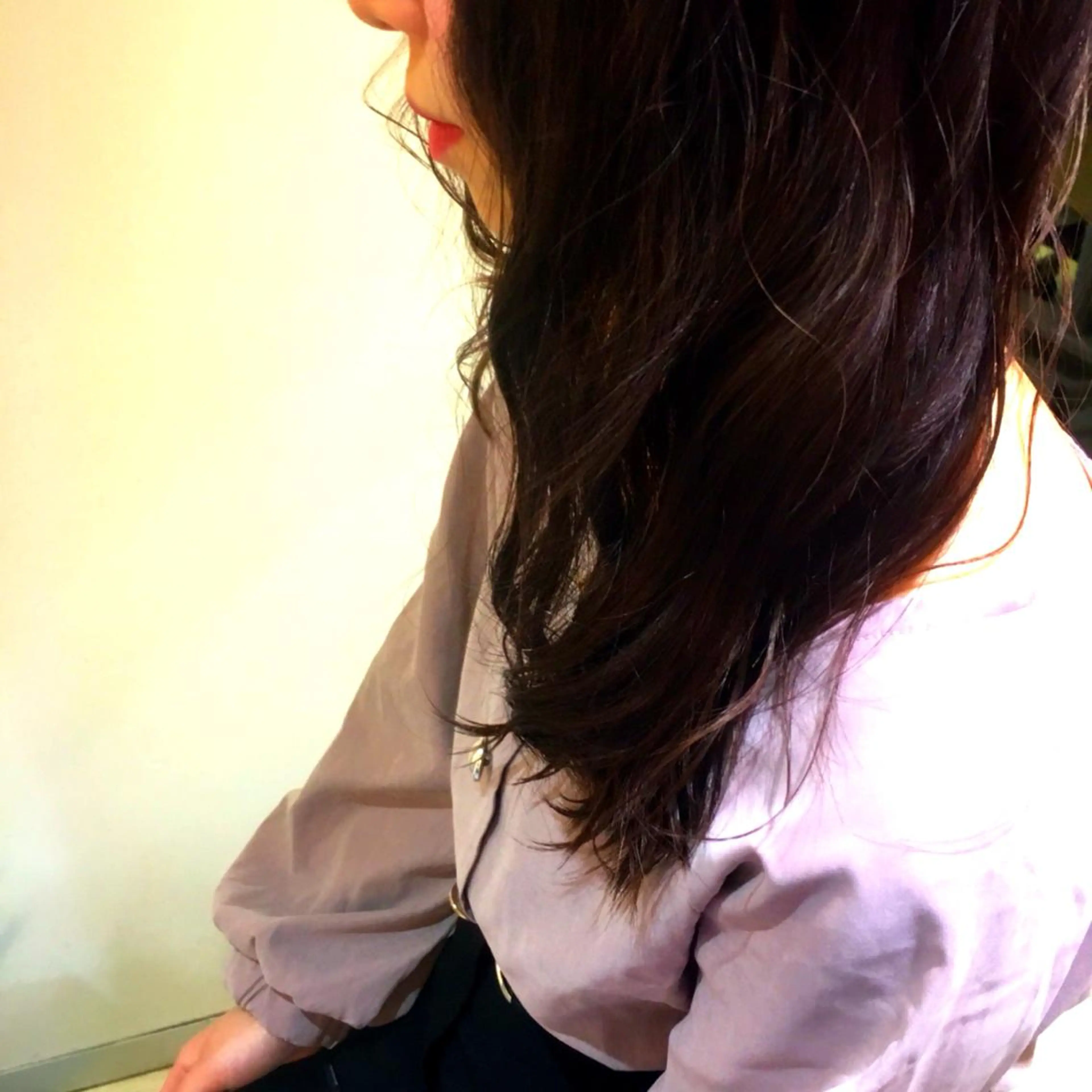 ロング カラー しのはら まどかのヘアスタイル