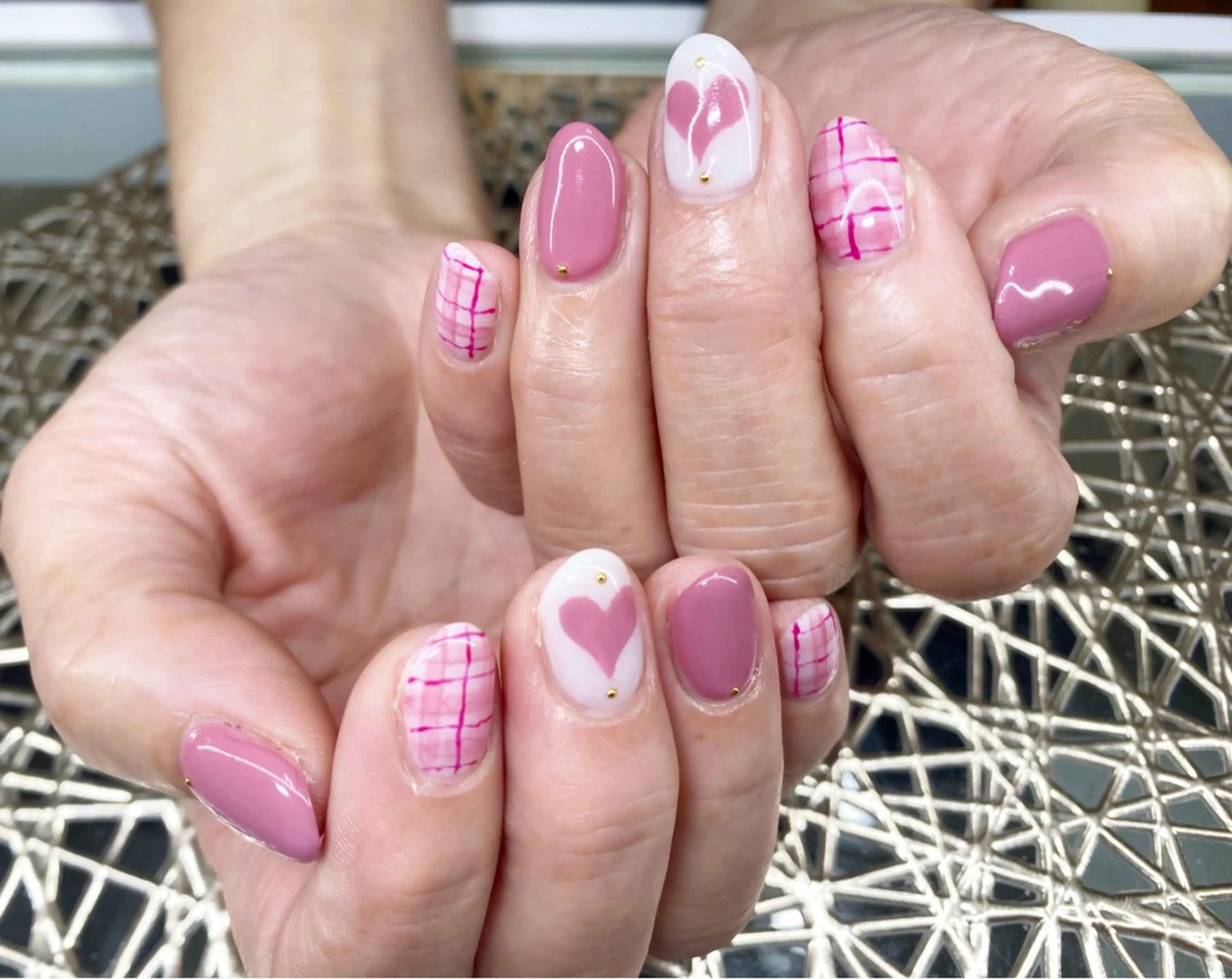 ネイル 持ち込み ハンドネイル ネイルサロン nail_upのネイルデザイン