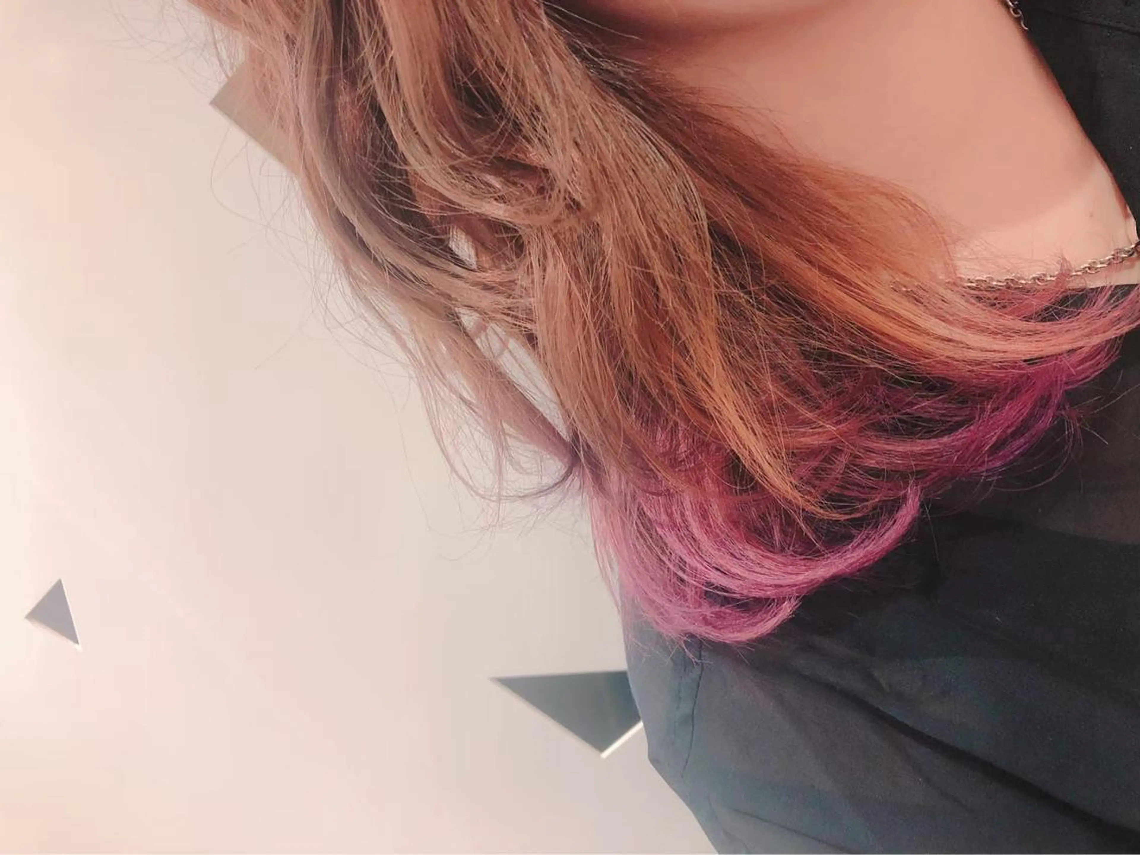 セミロング カラー パーマ Rely 美空のヘアスタイル