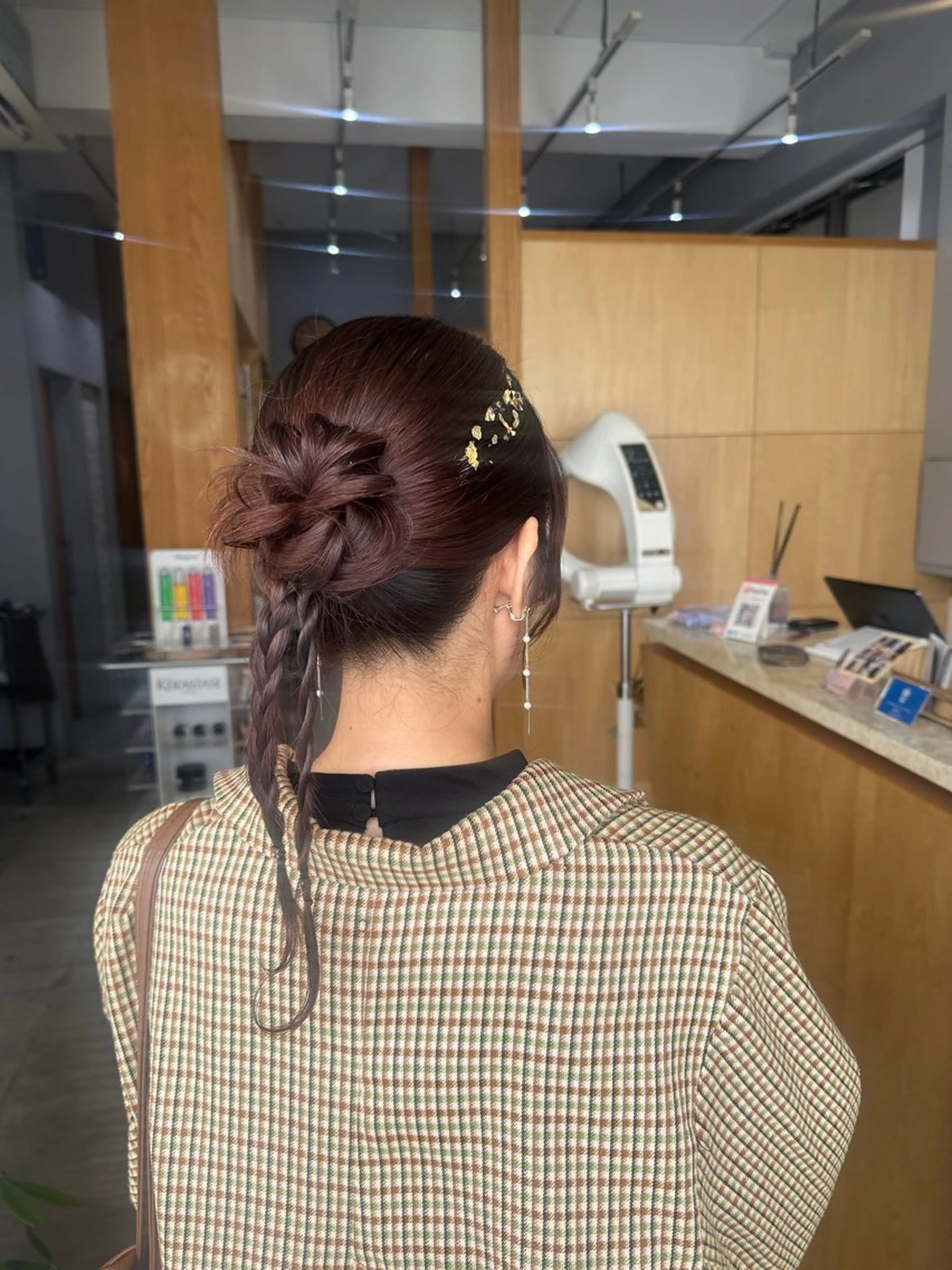 ミディアム ヘアセット miloc MOMOKAのヘアスタイル