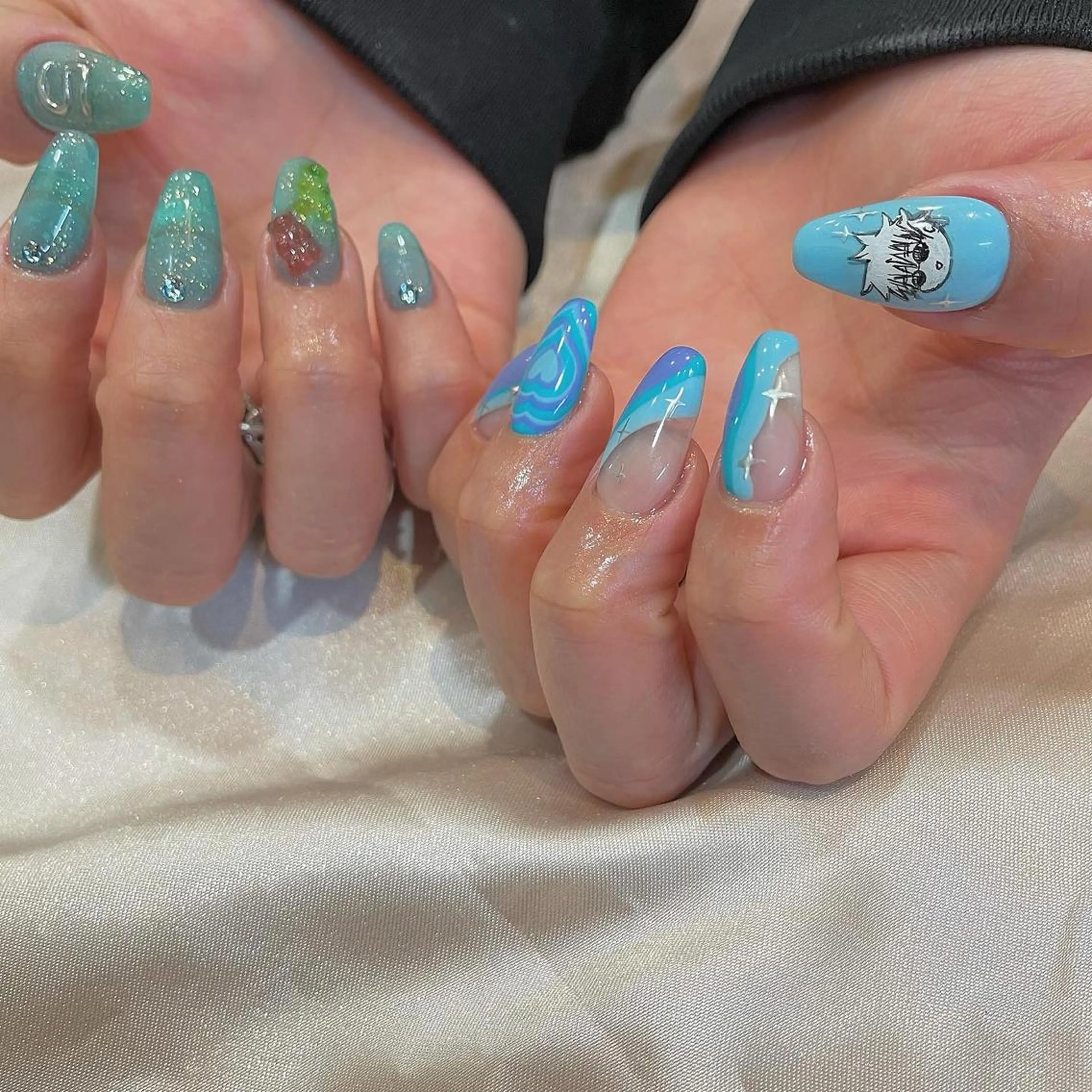 キッズ ネイル feey ⁑erinaのネイルデザイン