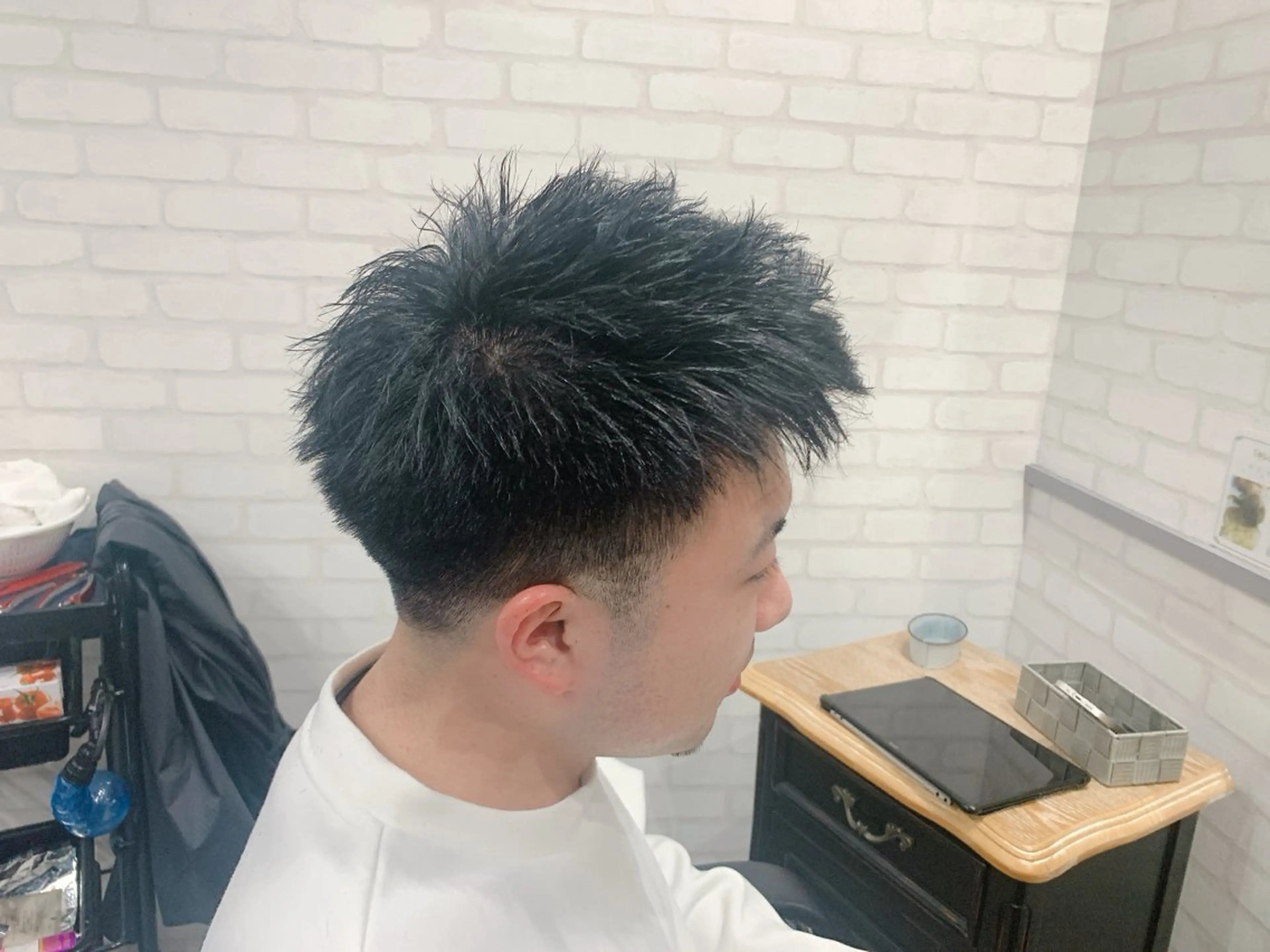 メンズカットの写真