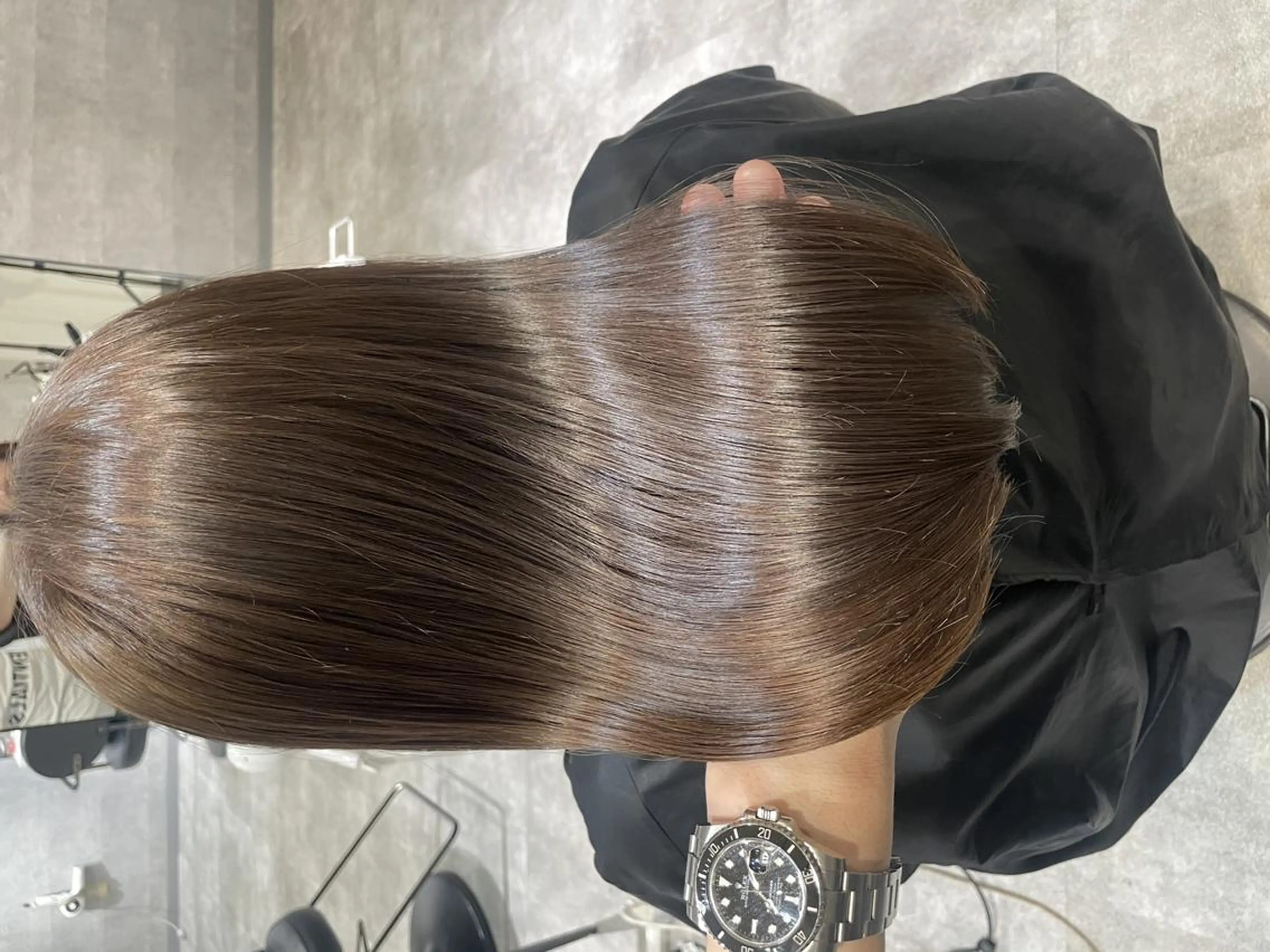 ロング 似合わせカット ヘアカラー トリートメント Ammi hairのヘアスタイル