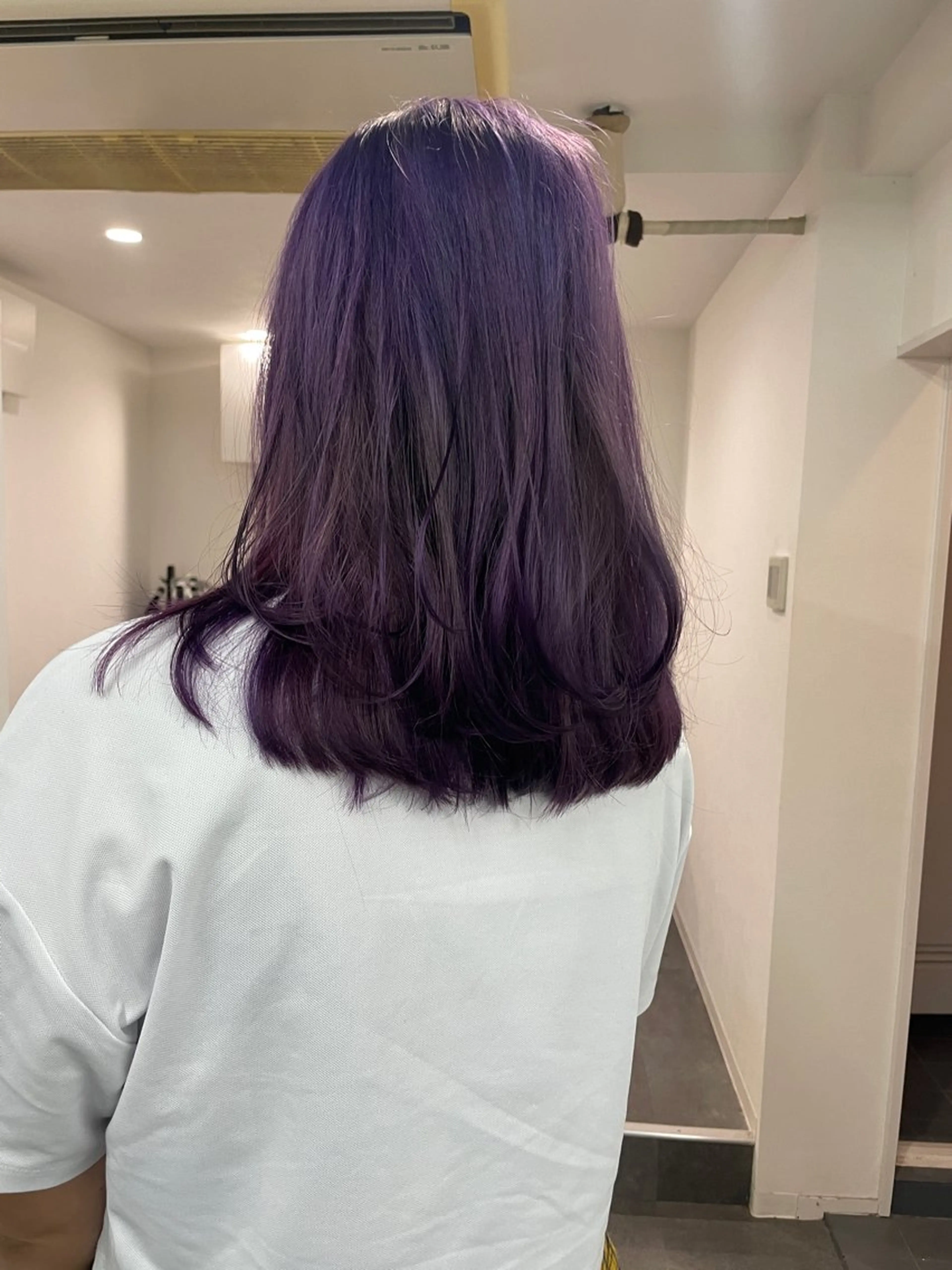 セミロング カット ヘアカラー 🐺ウルフ/デザイン カラー🐺MASAのヘアスタイル