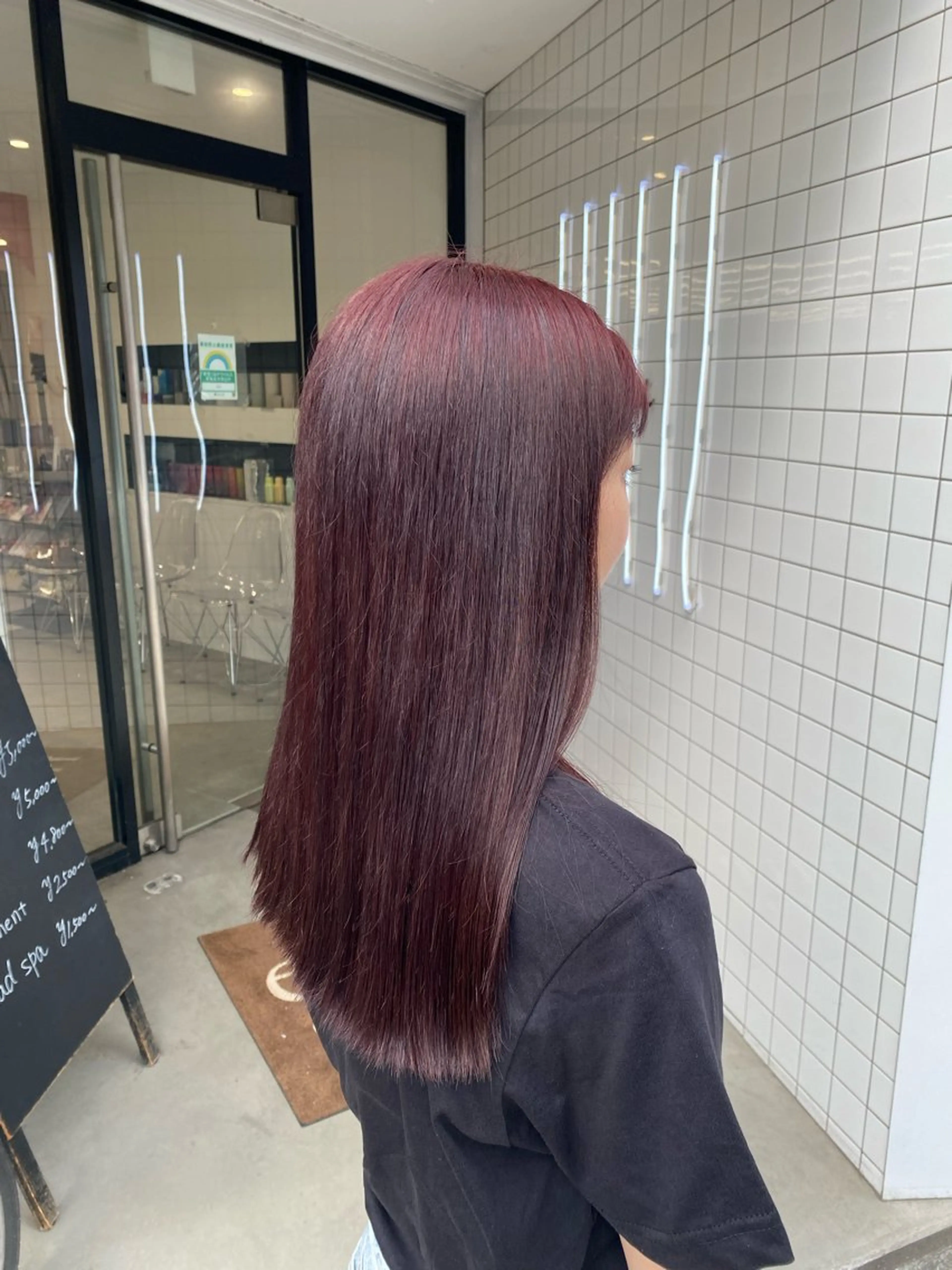カラー ヘアカラー ルイ🪐‪⋆𓈒𓏸 【ボブ/ハイトーン】のその他イメージ