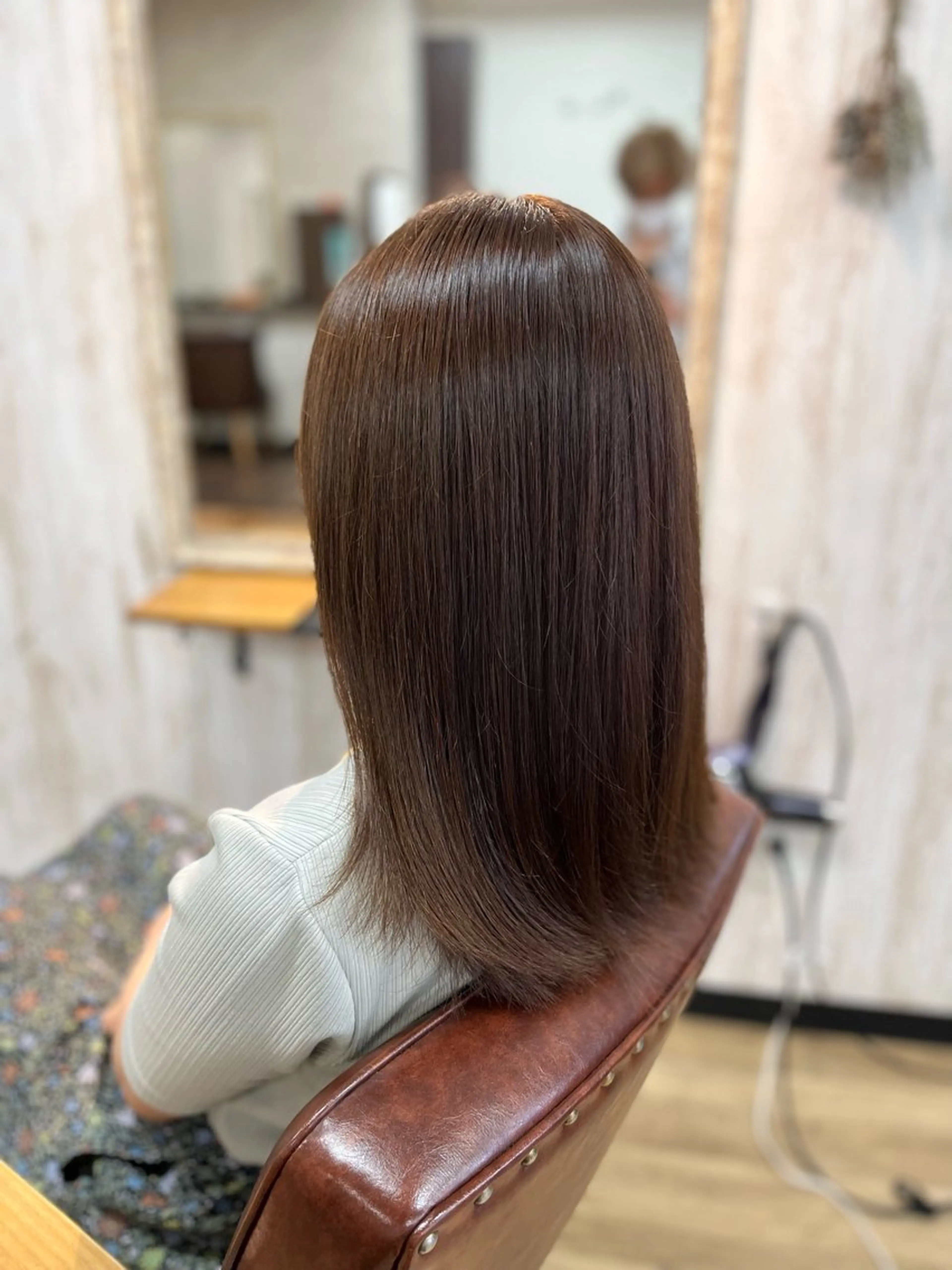 カラー 🫧ミルクティー／ ハイトーンすなお🧸のヘアスタイル