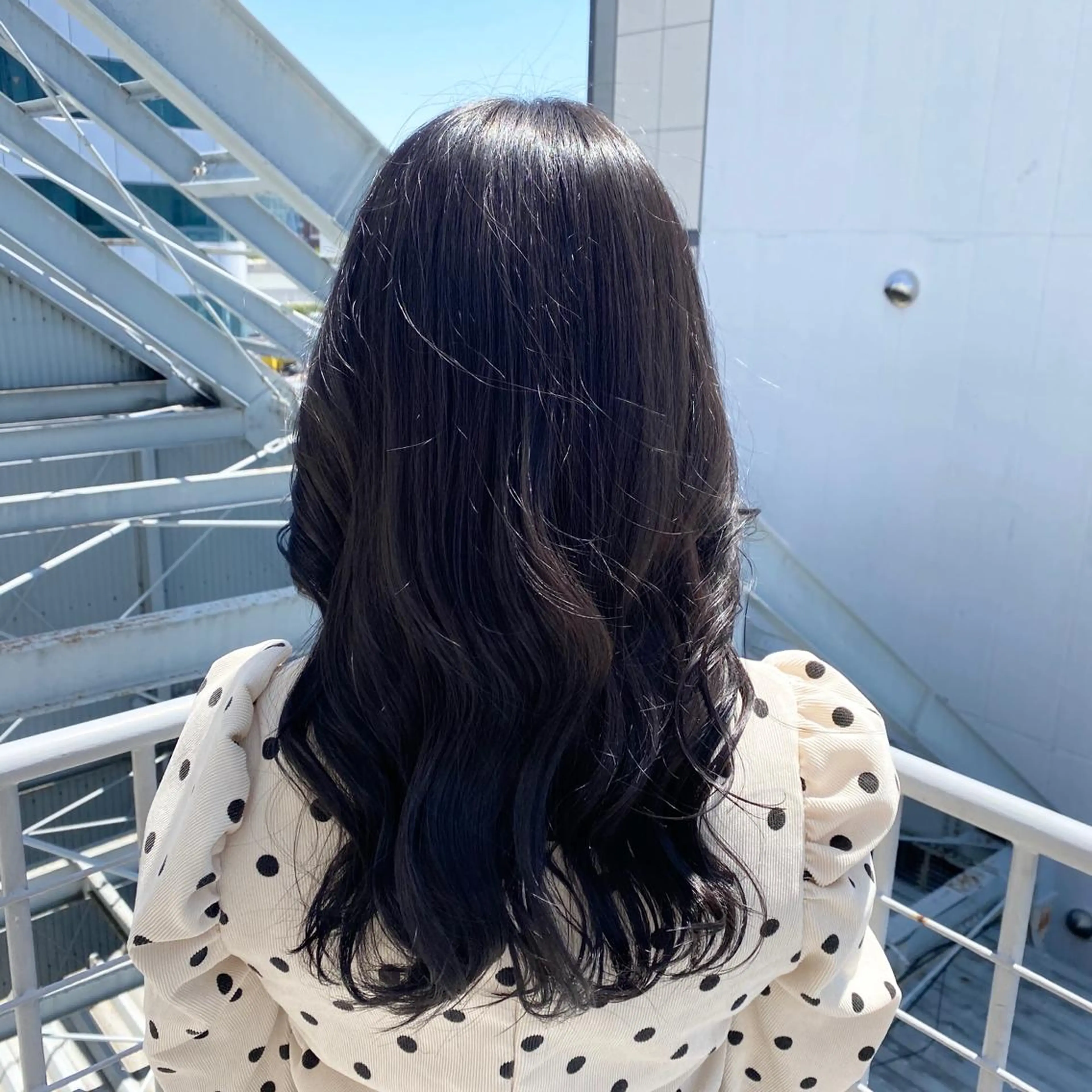 セミロング カラー 💖暖色・ハイトーン 🐈みおり💖のヘアスタイル