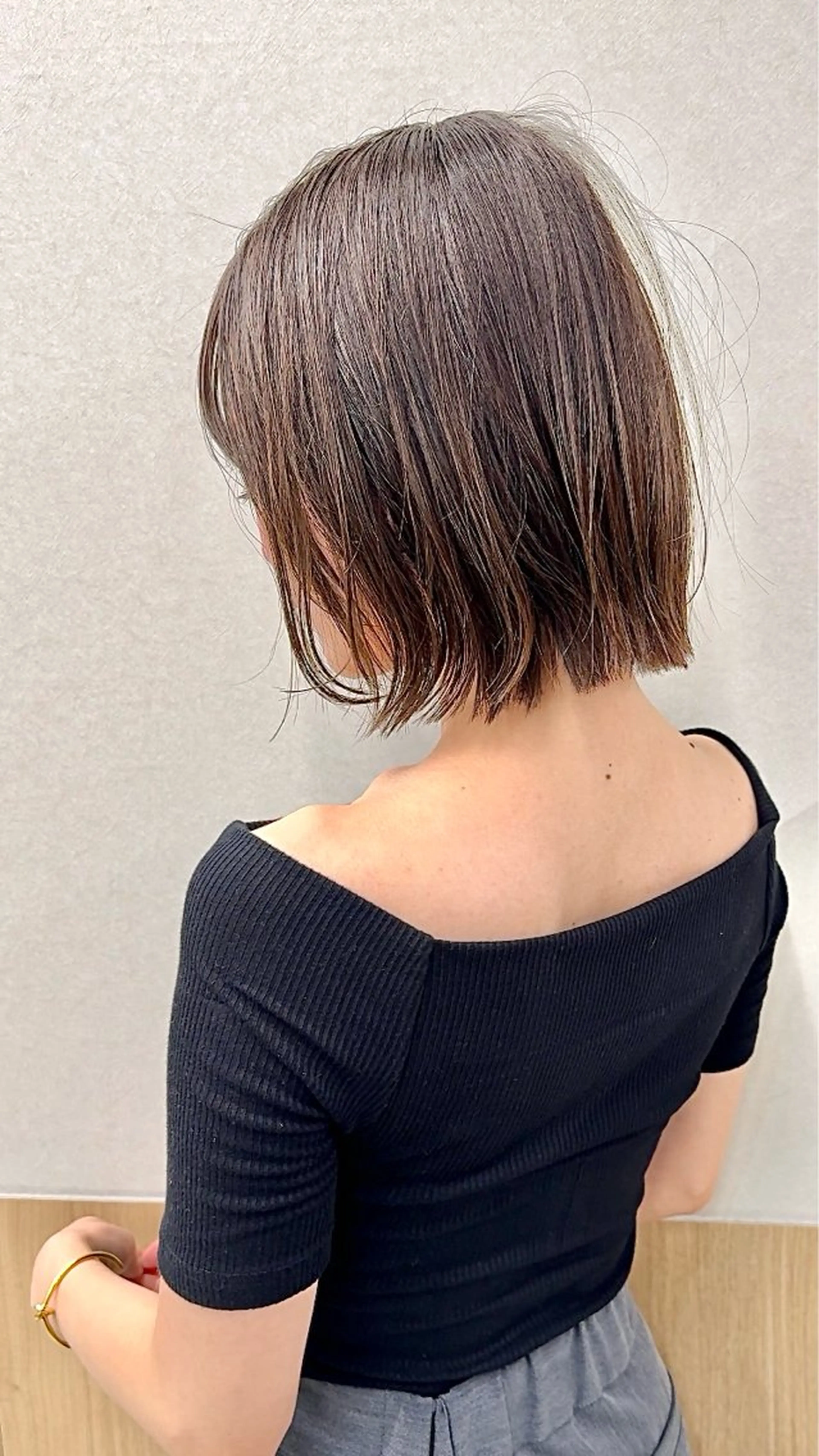 セミロング トリートメント 銀座/カットモデル /ワンカラーこうたのヘアスタイル
