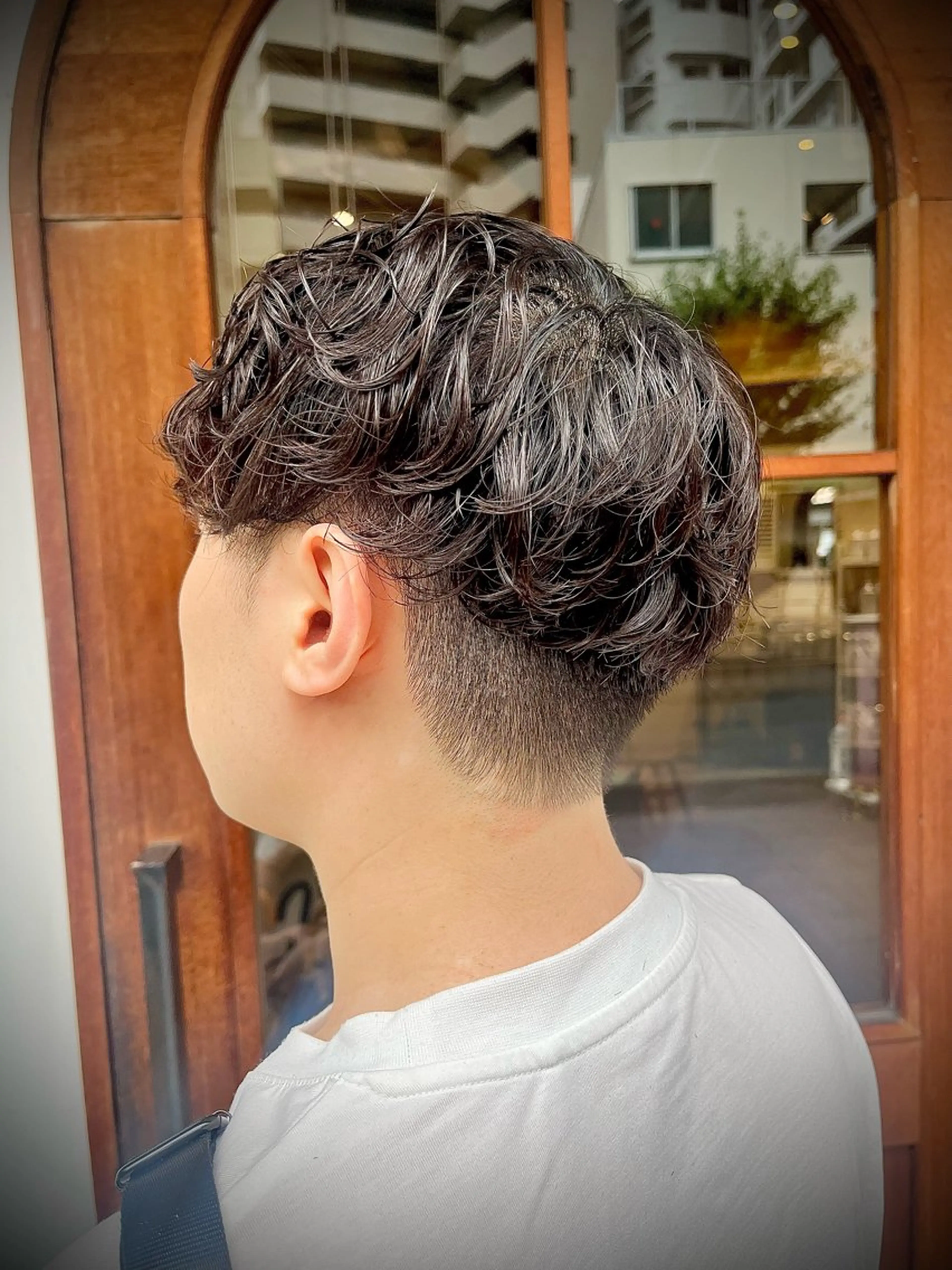 パーマ メンズ メンズパーマ スパイラルパーマ カット パーマ 🟦メンズ特化🟦 たかしま　あさひのヘアスタイル