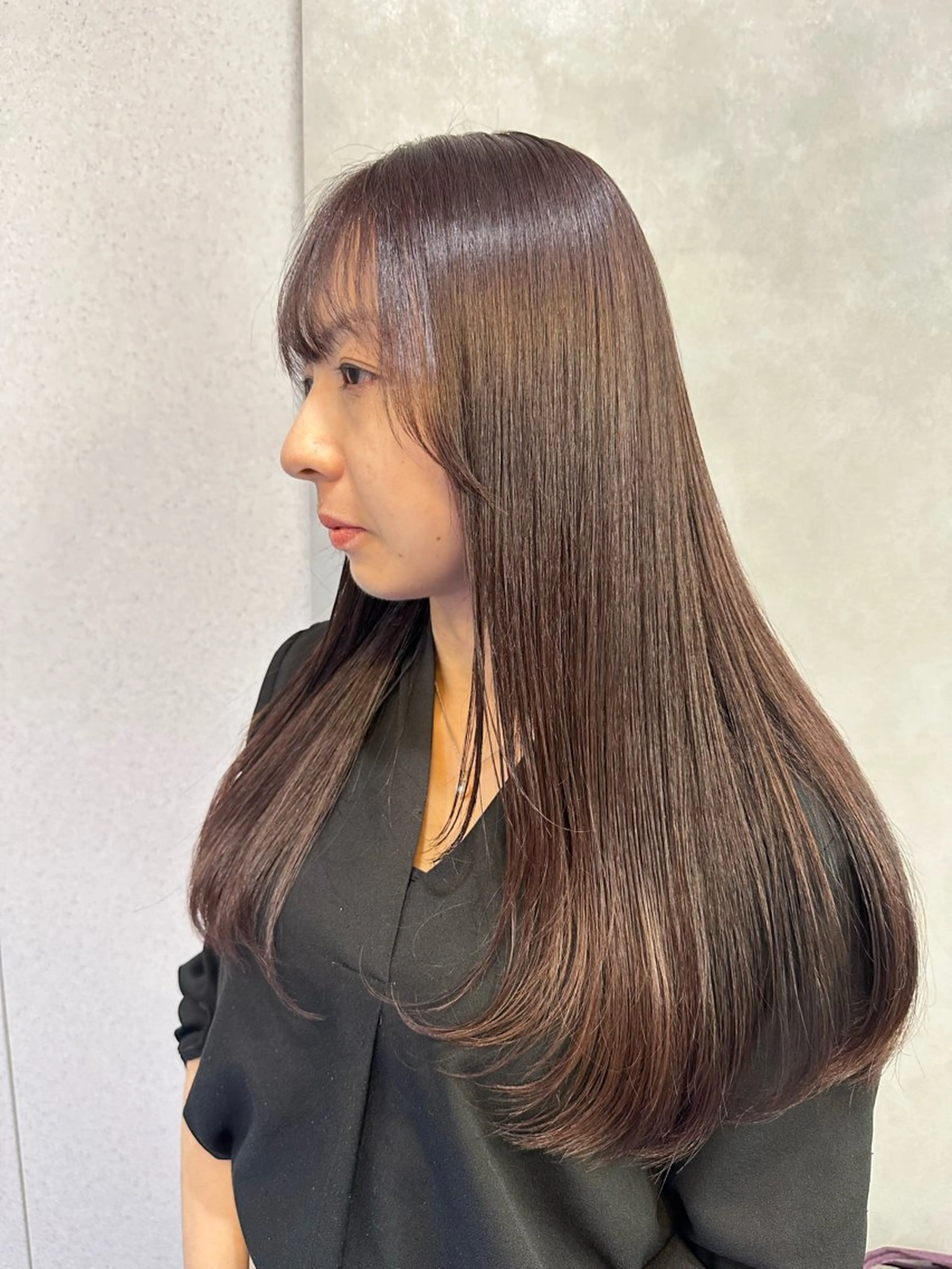 ロング カット トリートメント 👼レイヤー/外苑前 /うる艶/リカ👼のヘアスタイル