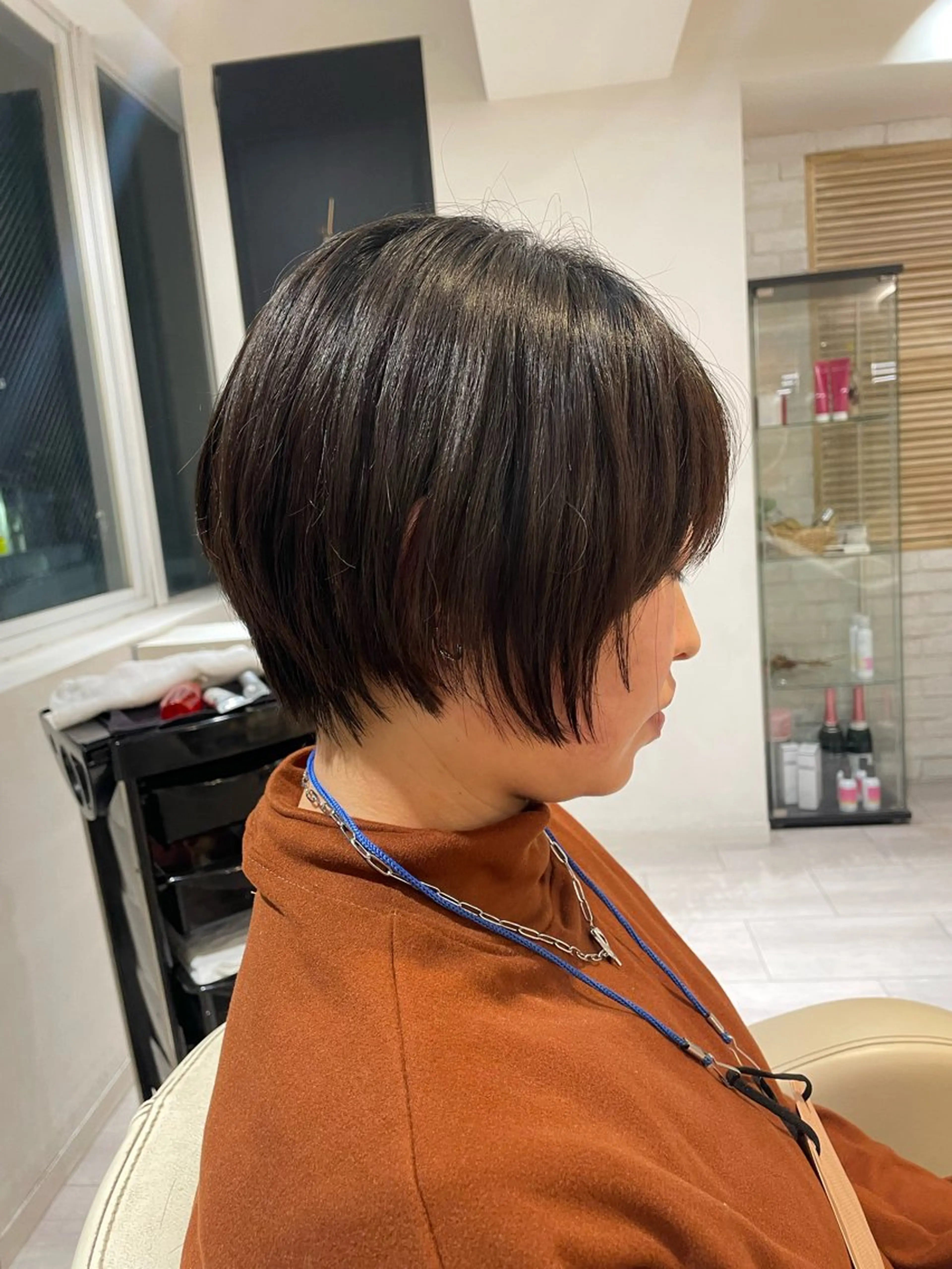 ショート カット トリートメント miwa/ボブパーマ /モードボブのヘアスタイル
