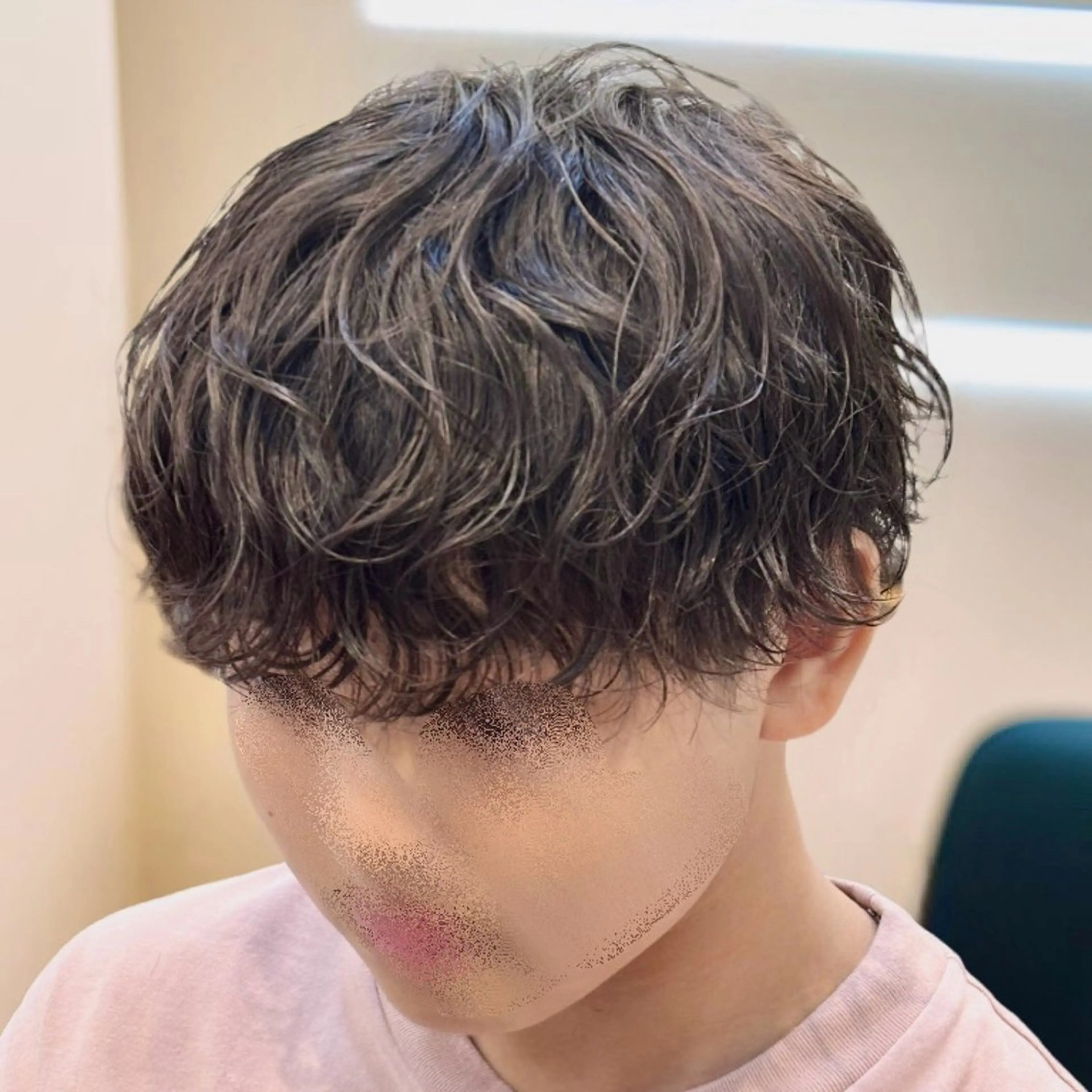 メンズカット+韓国風シャドウパーマ«¥9,200»🔥の写真