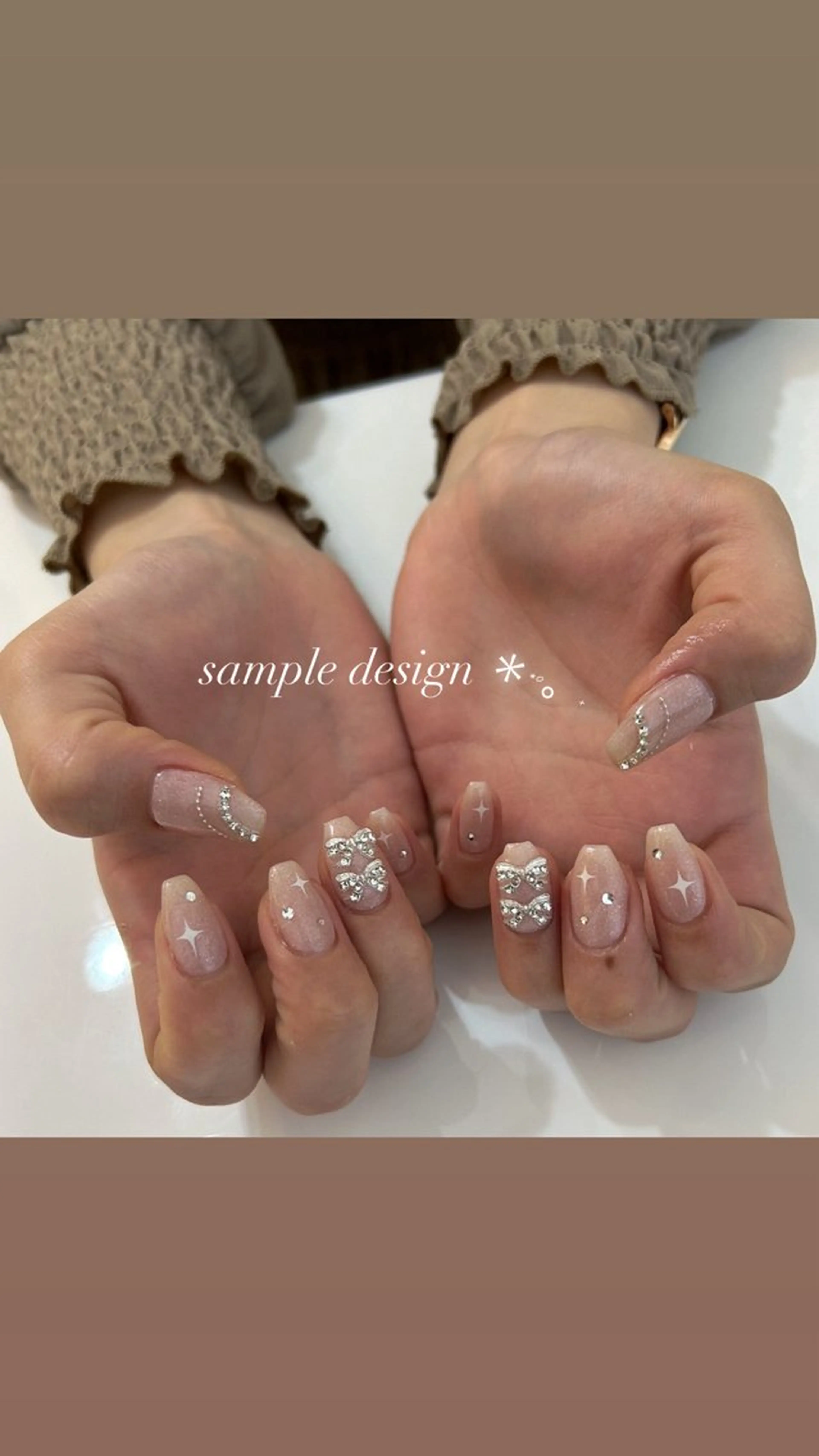 ネイル ハンドネイル ViViA momokaのネイルデザイン