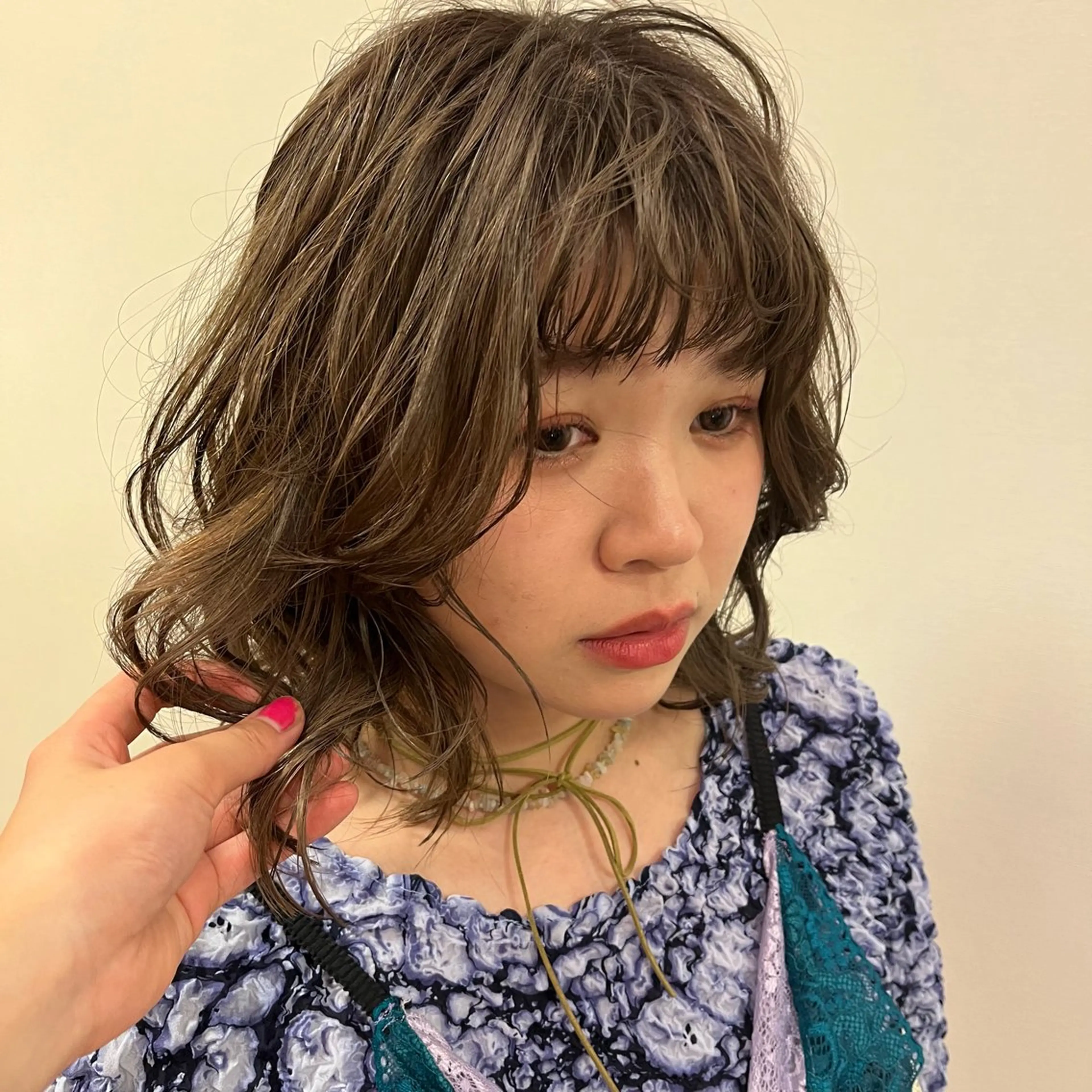 ミディアム anon所属・田中 結月のヘアスタイル