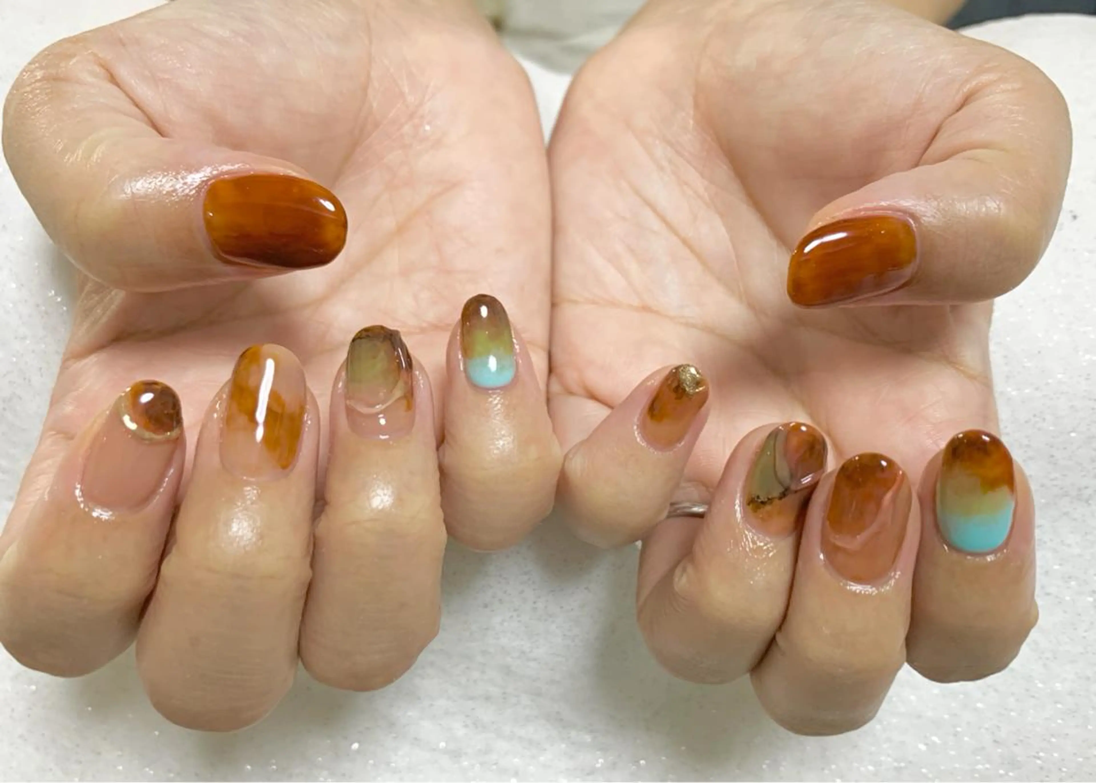 ネイル ハンドネイル 手塚 里奈のネイルデザイン
