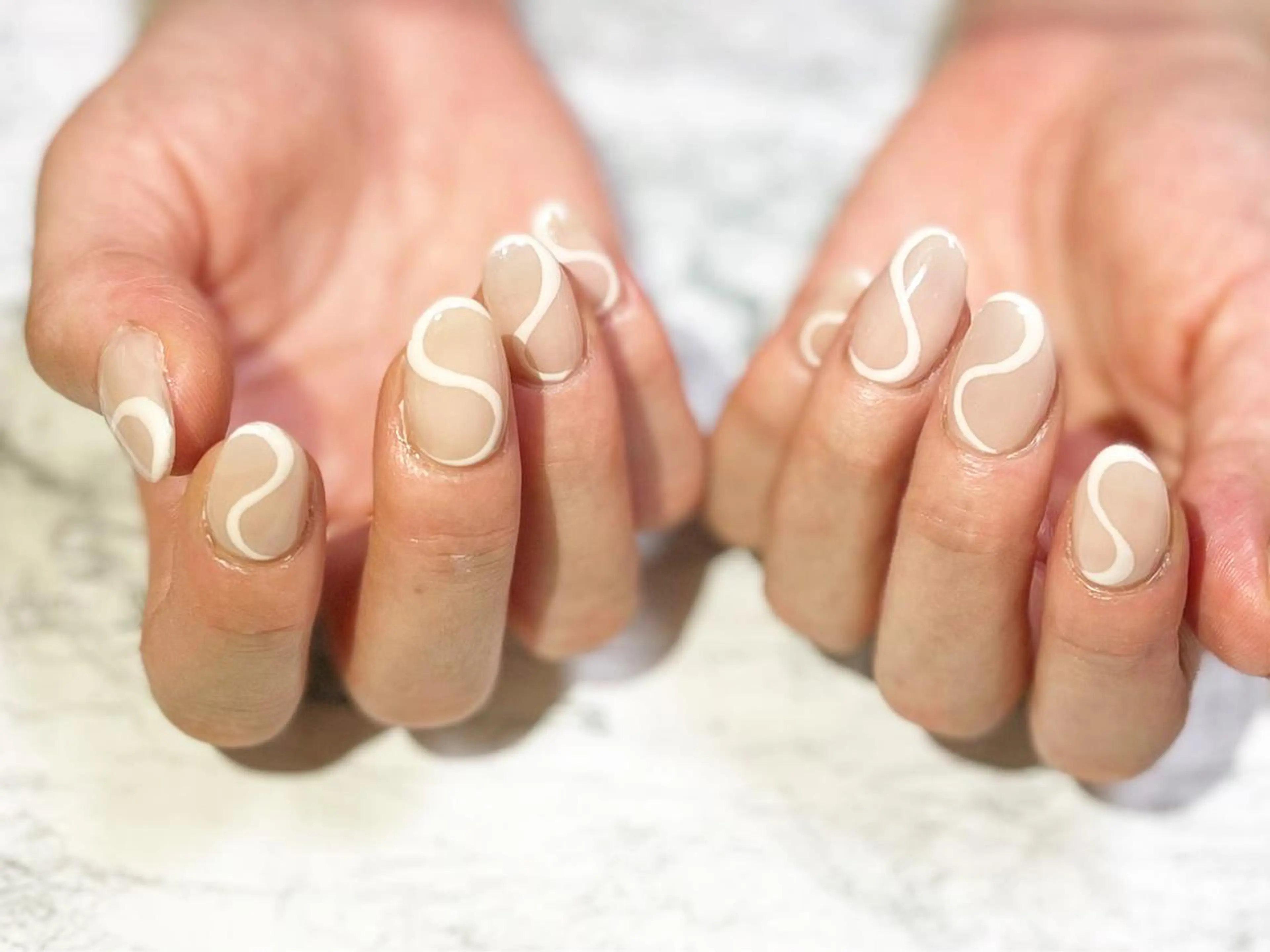 ネイル フットネイル ニュアンスネイル シンプルネイル 春ネイル 夏ネイル ネイル フフラ所属・nail fufla ♡yamane♡のネイルデザイン
