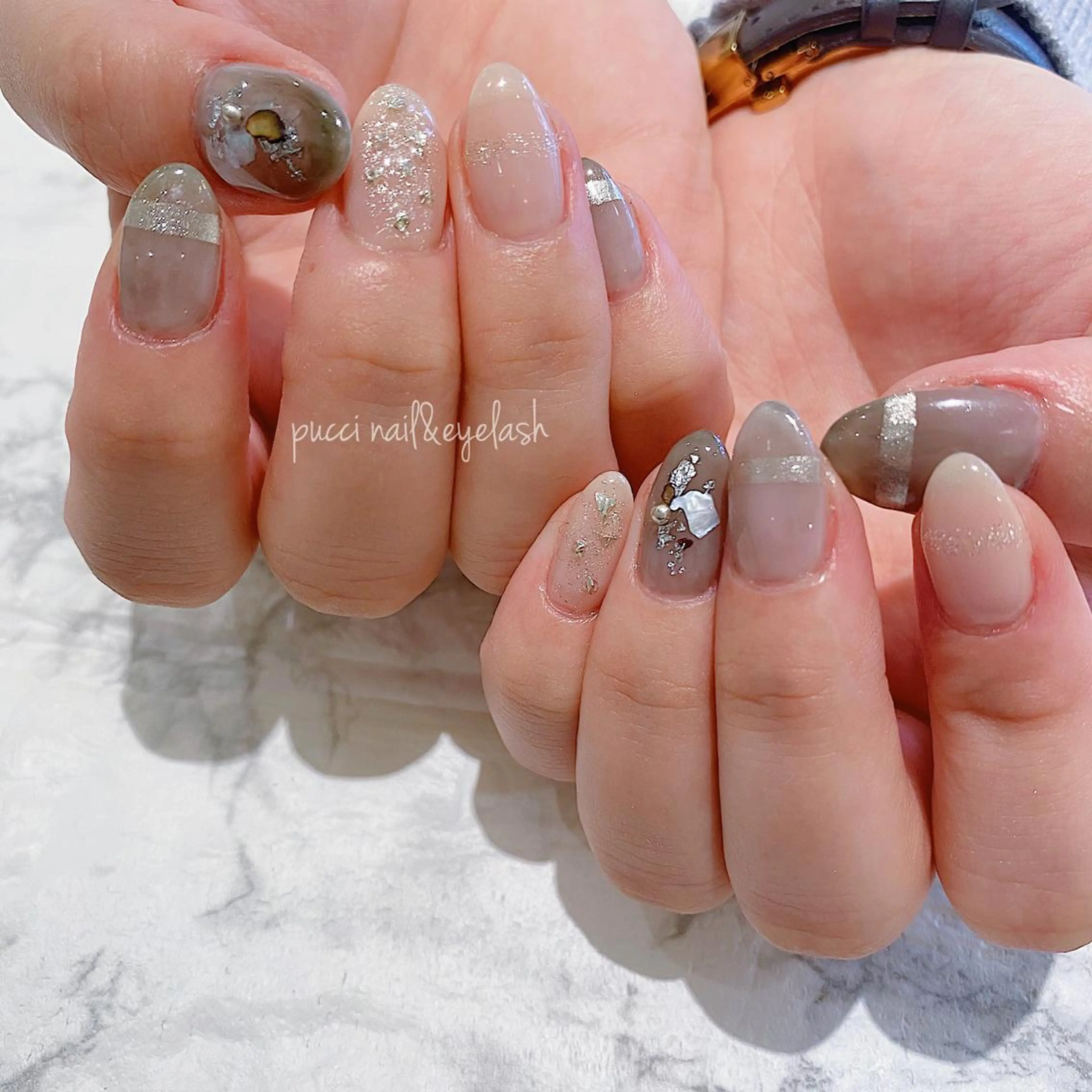 ネイル kurogi nanakaのネイルデザイン