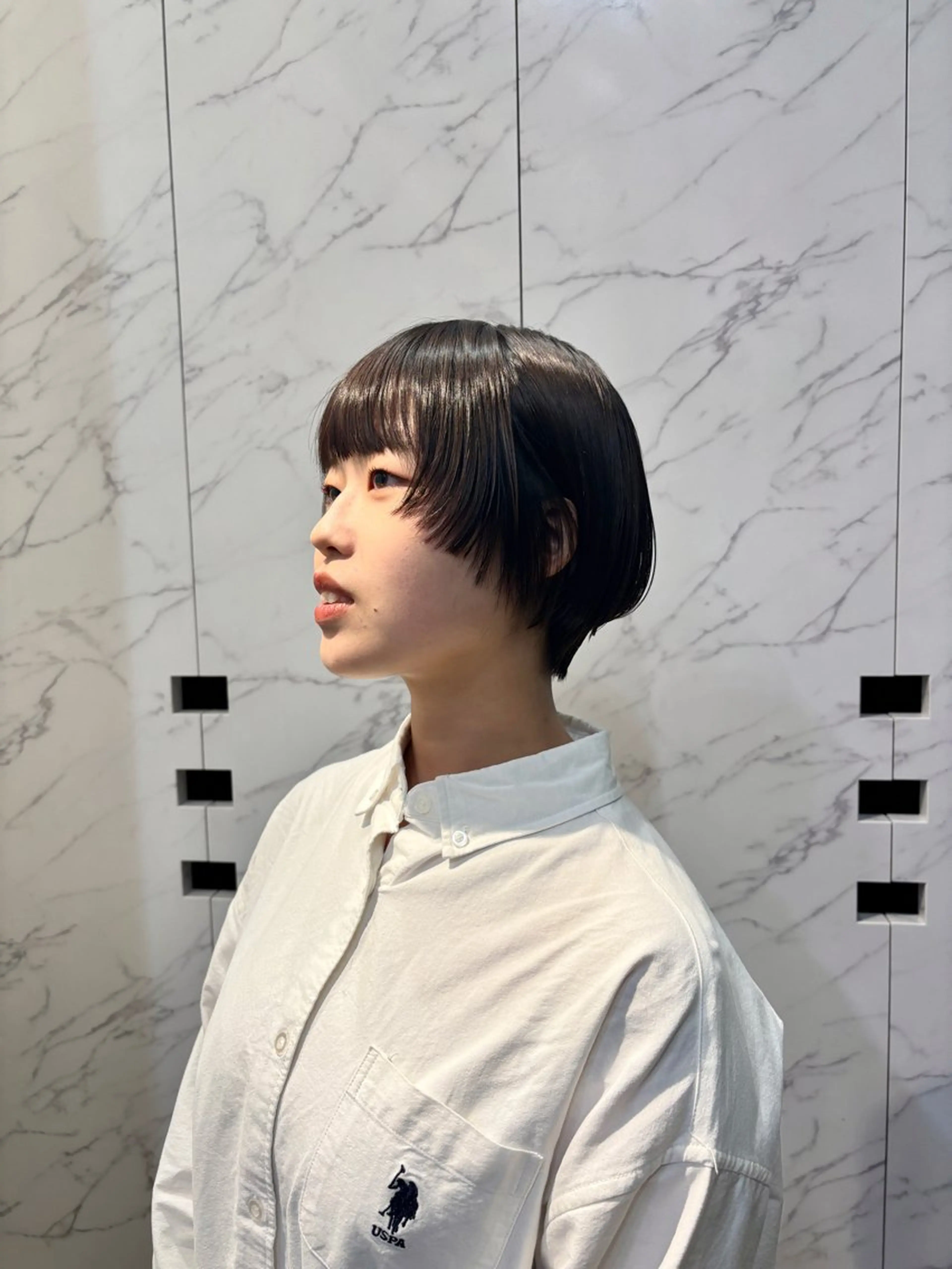 ショート miu /透明感カラーのヘアスタイル