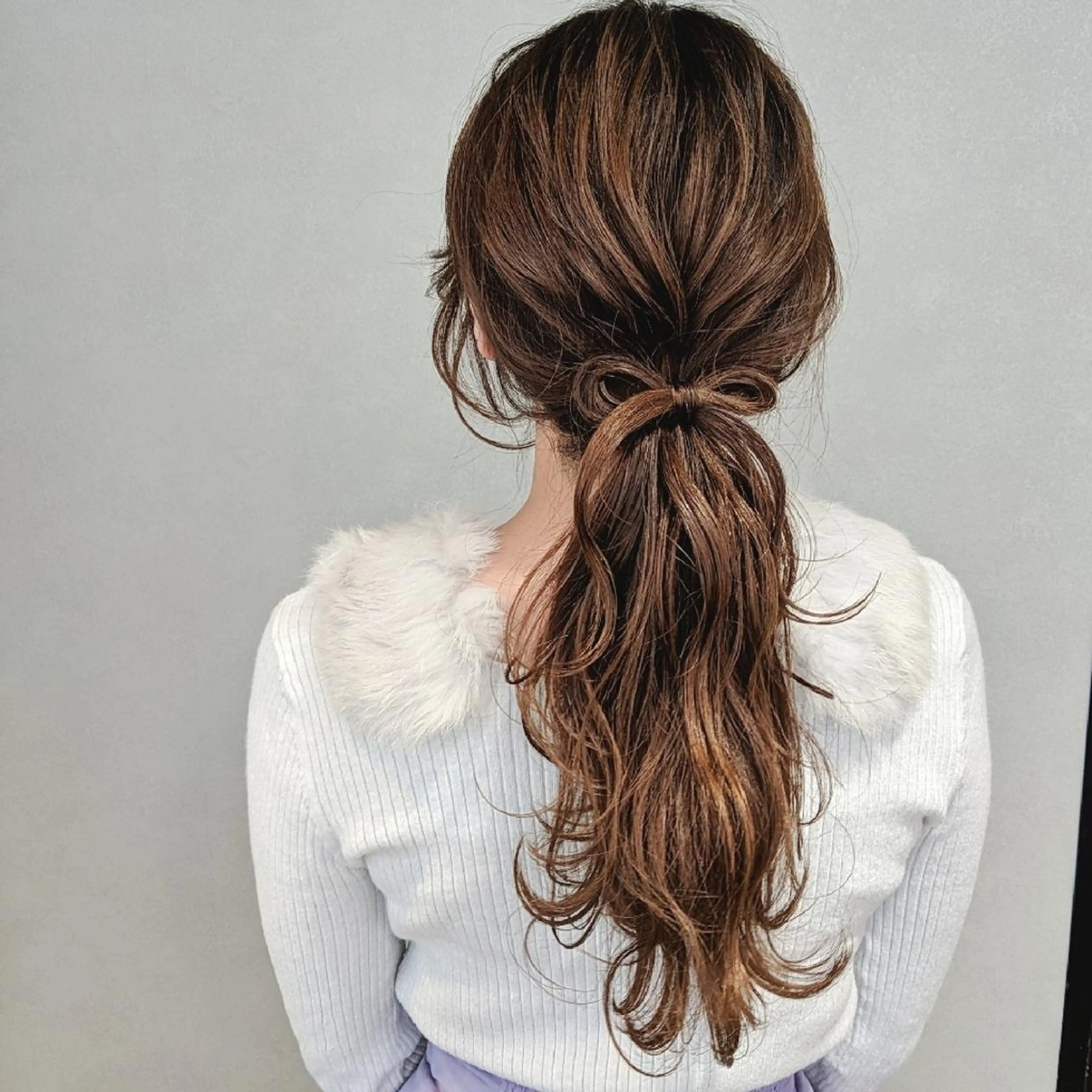 ロング ヘアアレンジ PRIVATE SALON EYES所属・EYES リアのマツエク・マツパデザイン