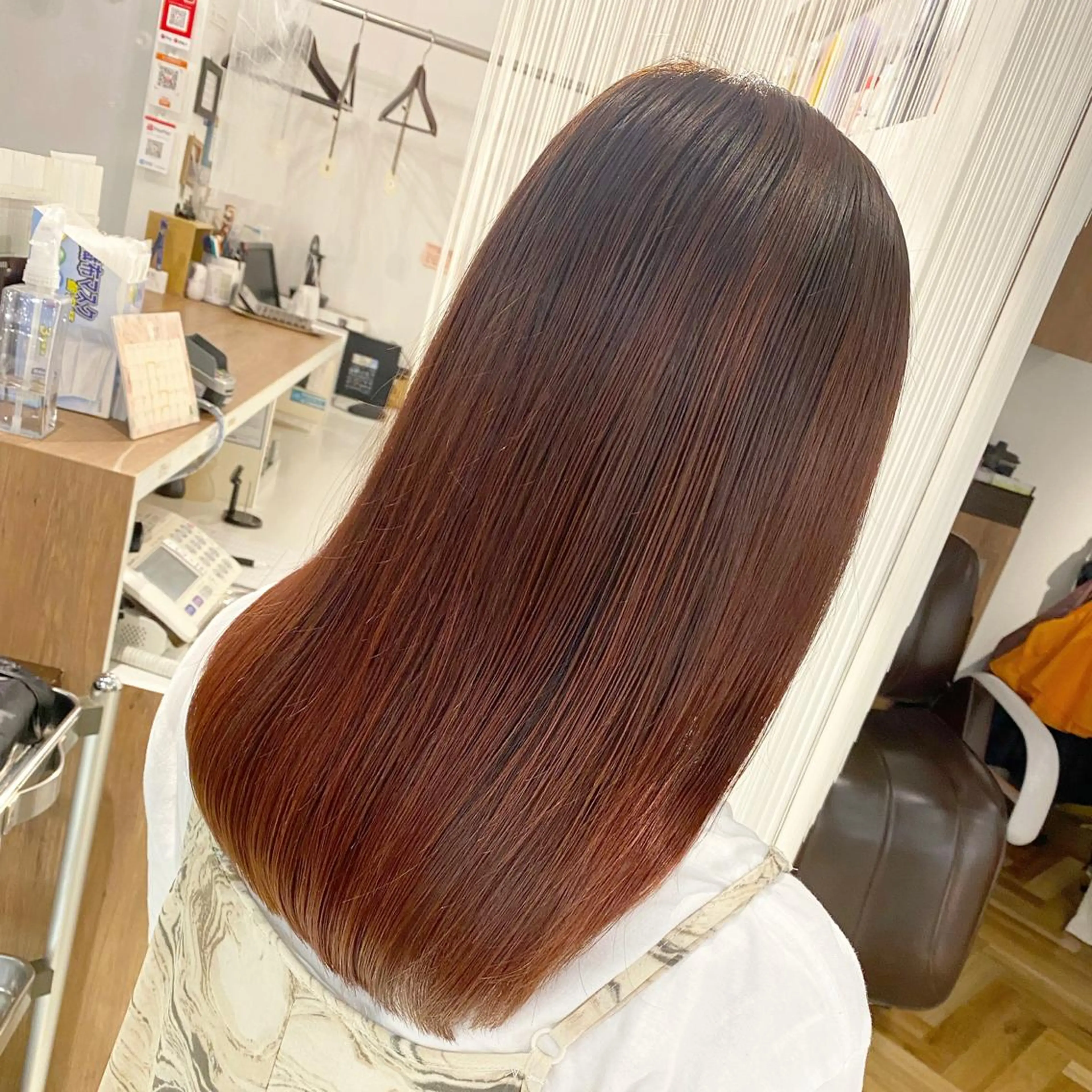 ロング 髪質改善 ロング トリートメント 酸熱トリートメント ASILE（アジール）所属・髪質改善講師 安東駿介のヘアスタイル