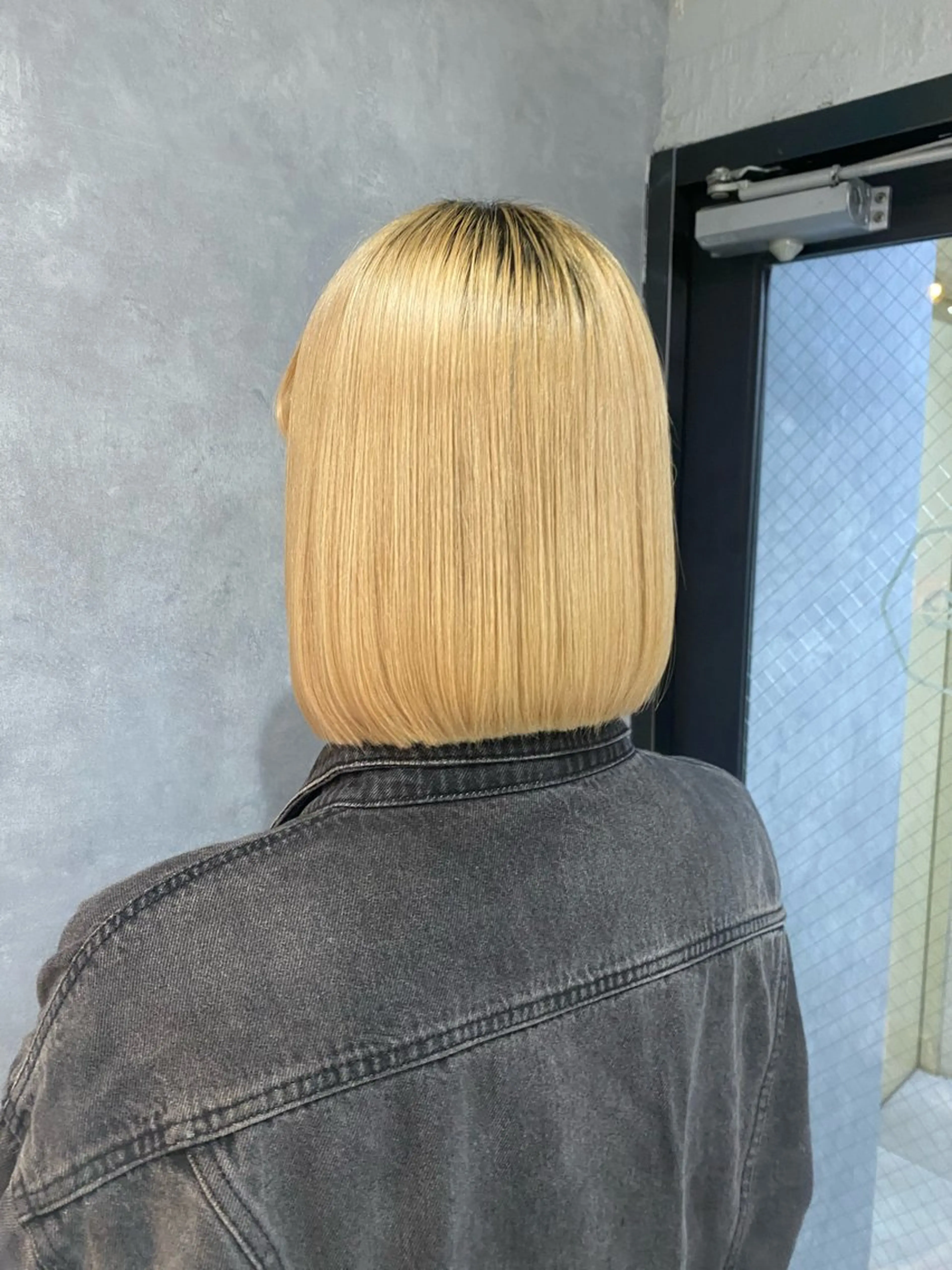 ミディアム ボブ 原宿/プルエクステ カットモデルのヘアスタイル