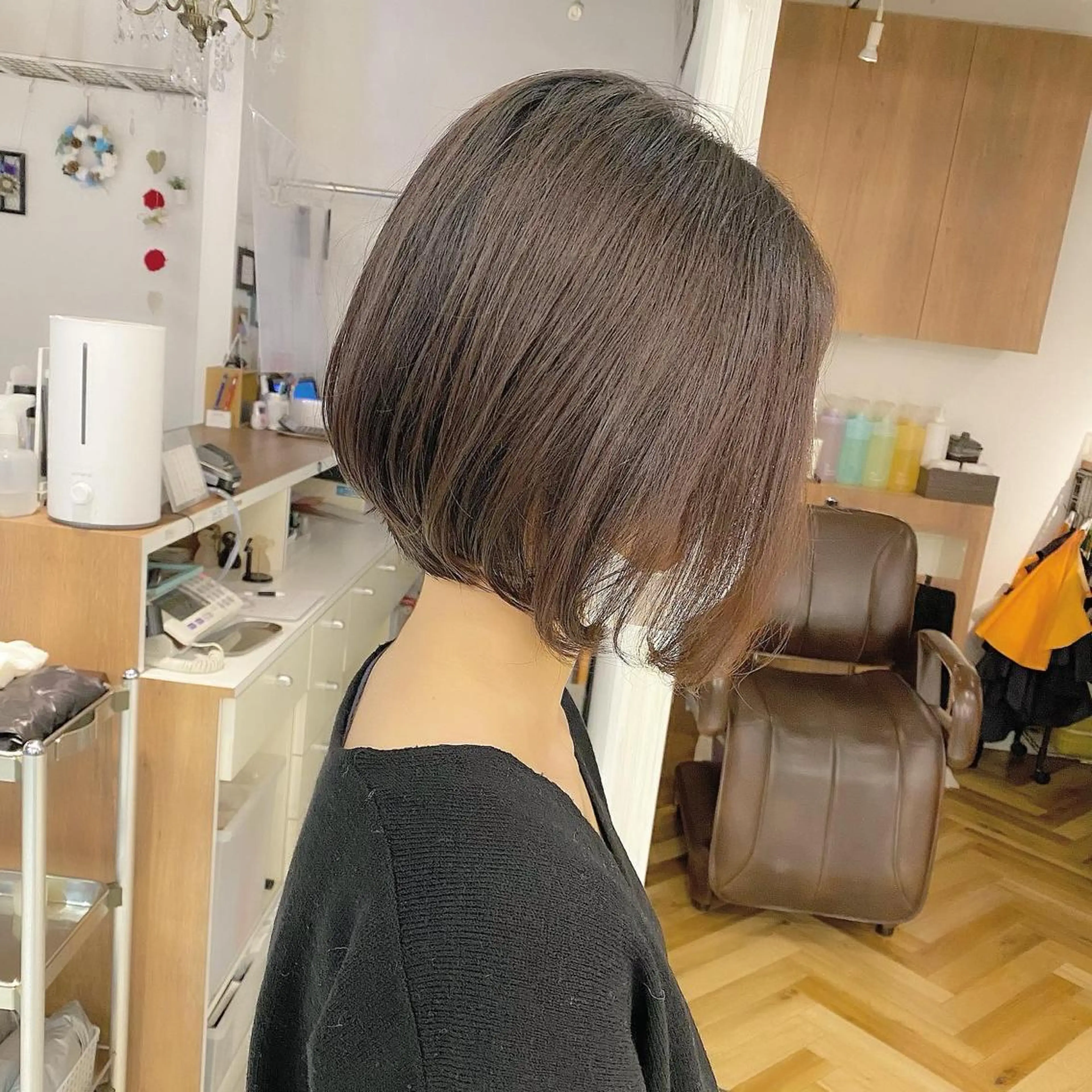 ショート 前下がりボブ ボブ SALOWIN 池袋Suite店所属・髪質改善特化 安東駿介のヘアスタイル