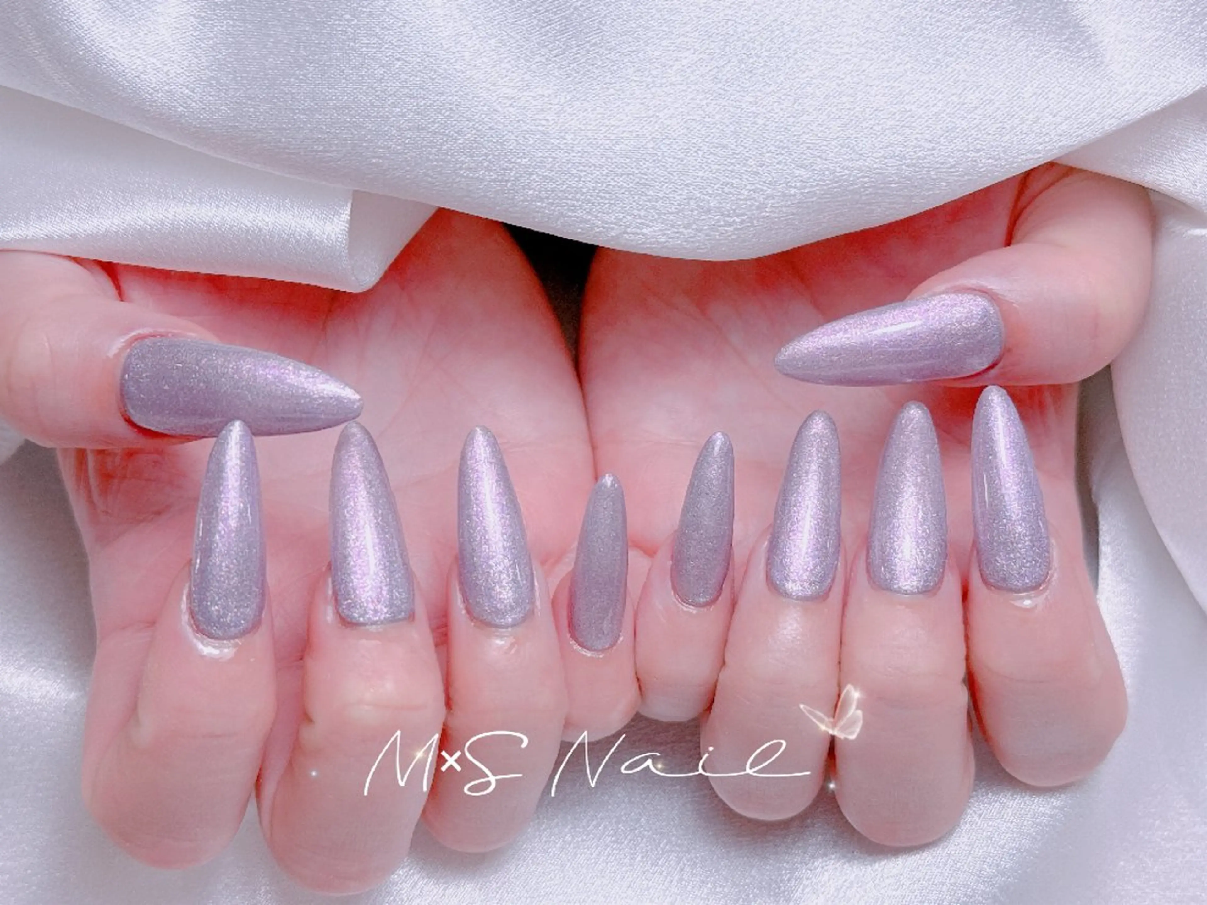 ネイル ハンドネイル ハンドケア MxS Nail 【長さだし/フィルイン/マグネット/ワンホンネイル/韓国ネイル/パラジェル】所属・M×S Nail みなのネイルデザイン