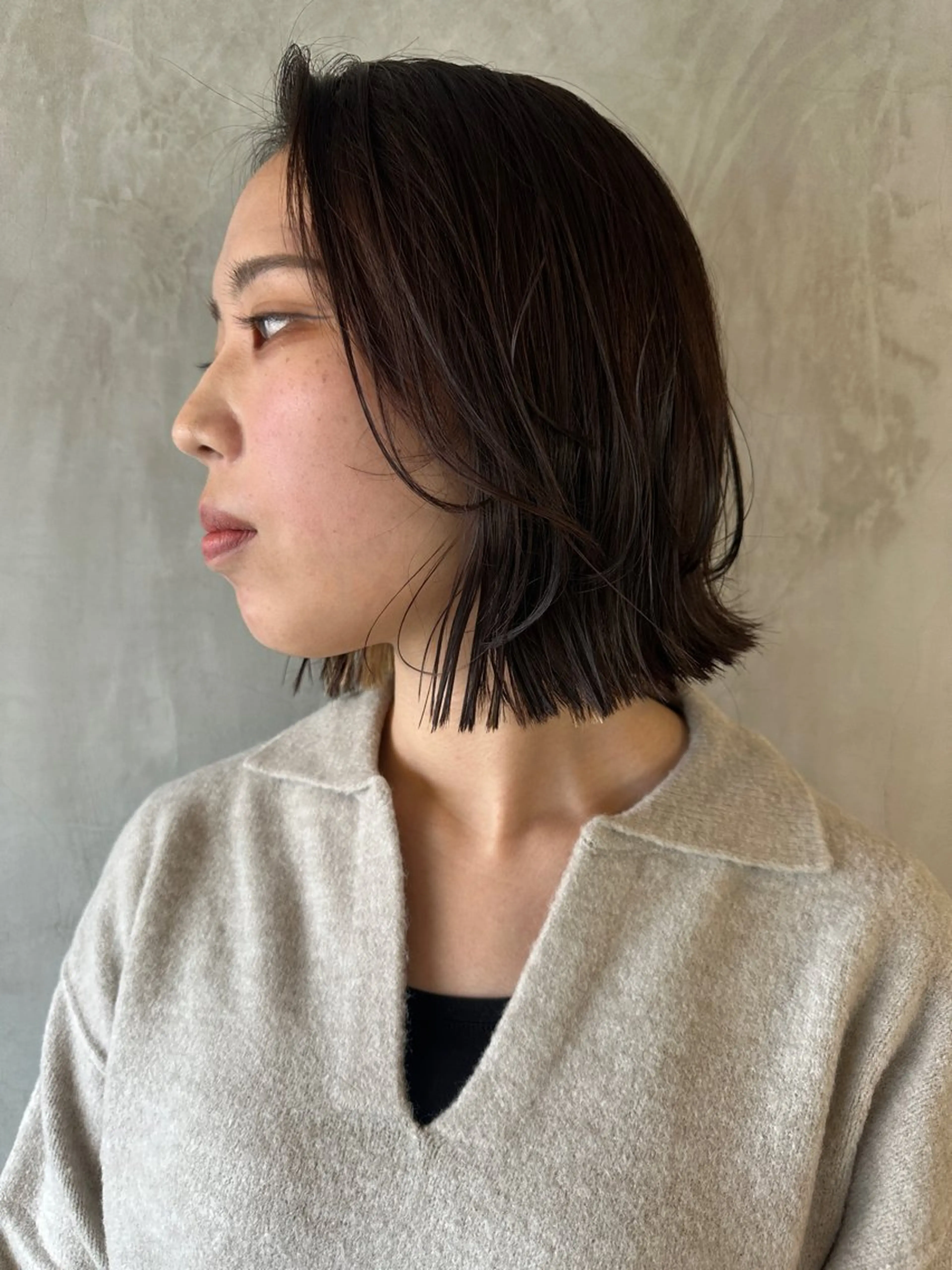 ショート カラー ボブレイヤー ボブ レイヤーカット カット トリートメント stylist/蛯谷 珠里のヘアスタイル