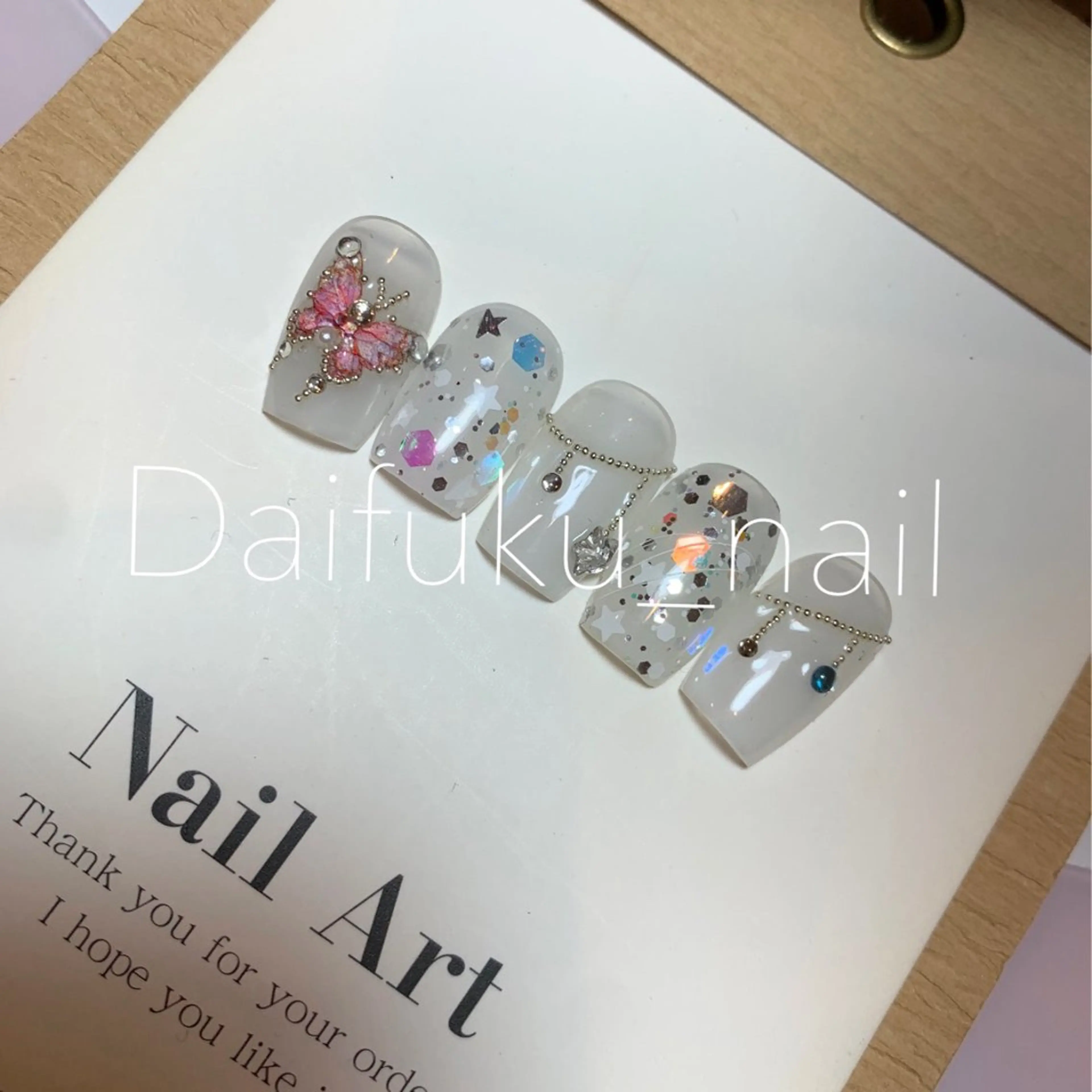 ミディアム ハンドネイル Daifuku_nails所属・Daifuku nailsのネイルデザイン