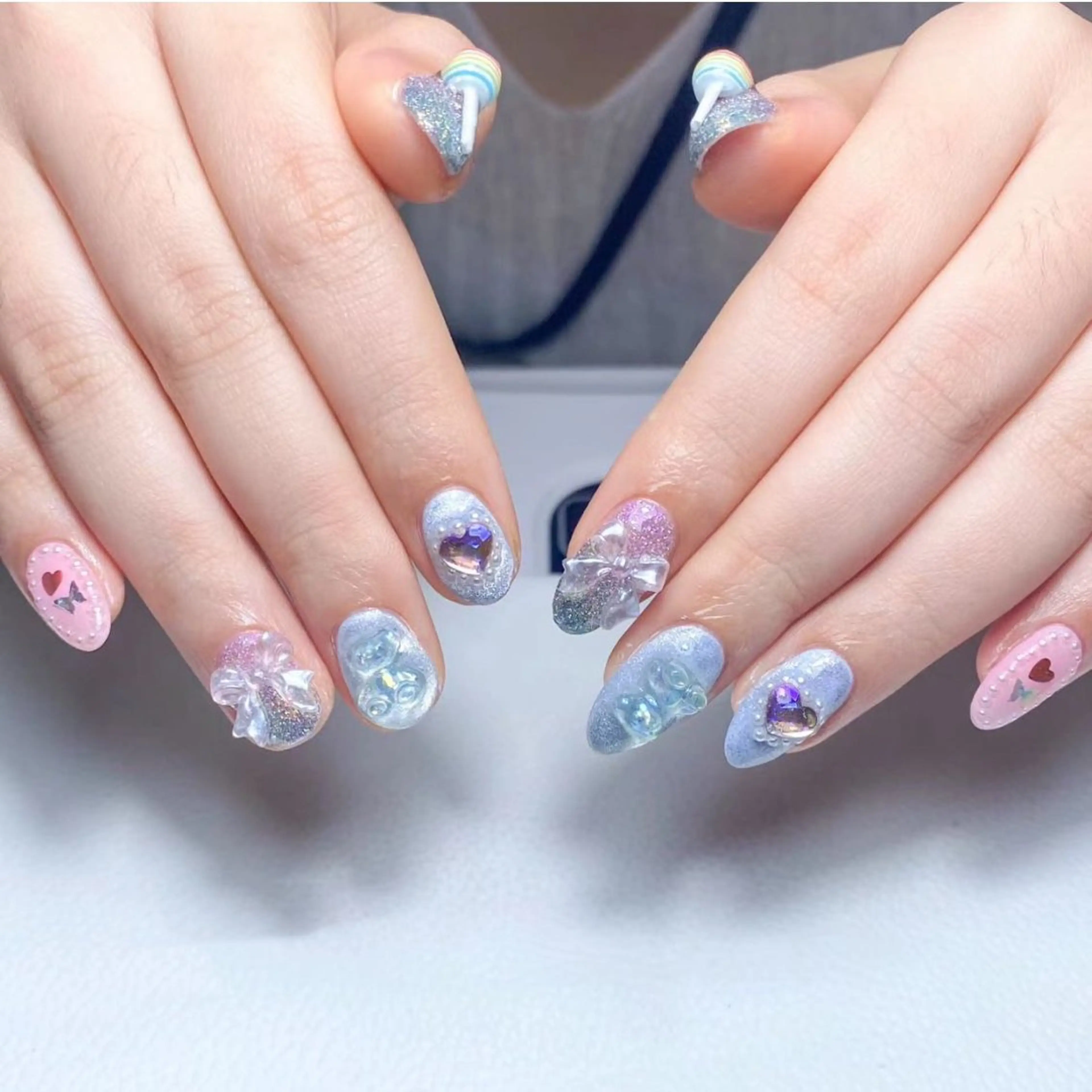 ネイル ハンドネイル 🍑 momo_nailのネイルデザイン