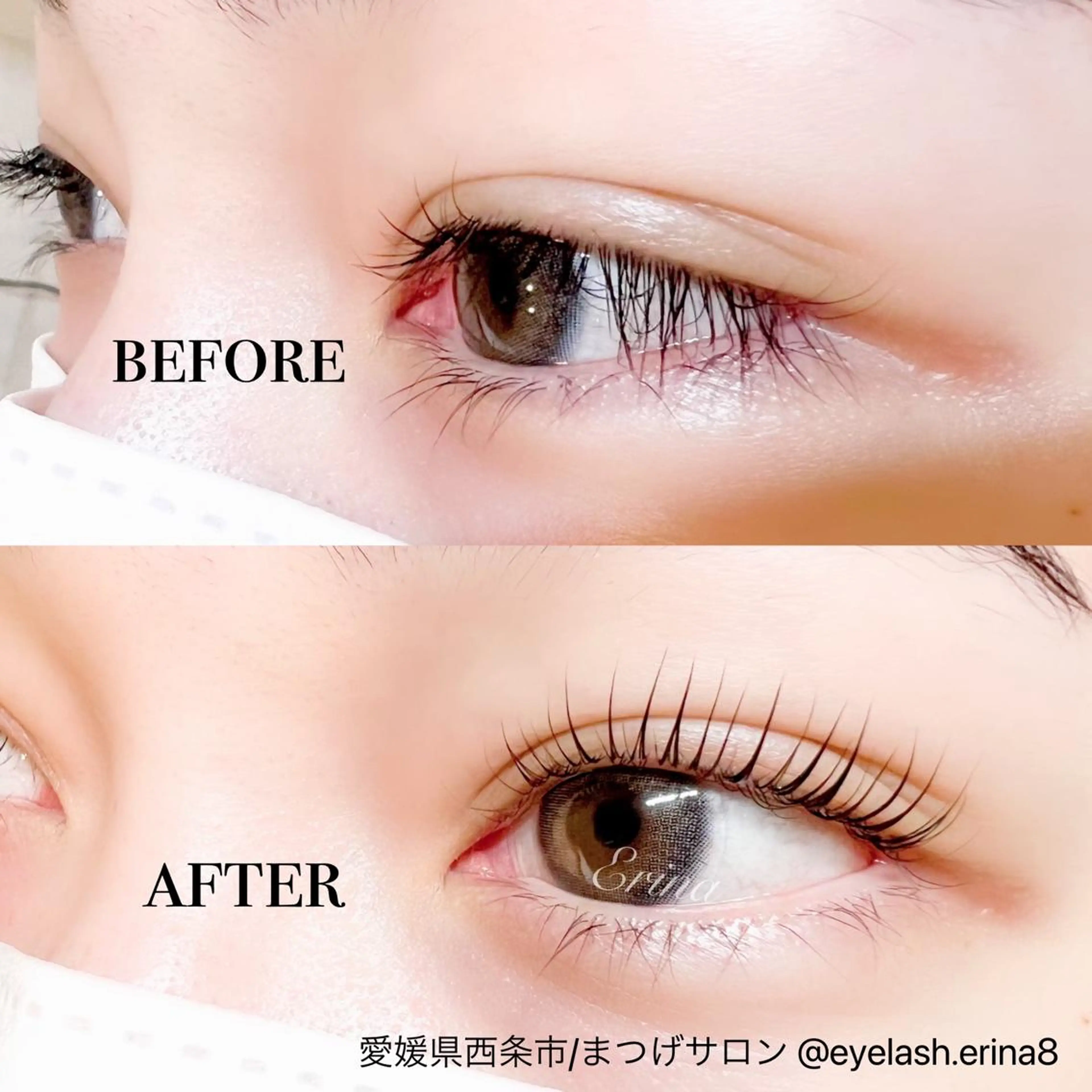 マツエク・マツパ Dimples所属・Dimples ERINAのマツエク・マツパデザイン