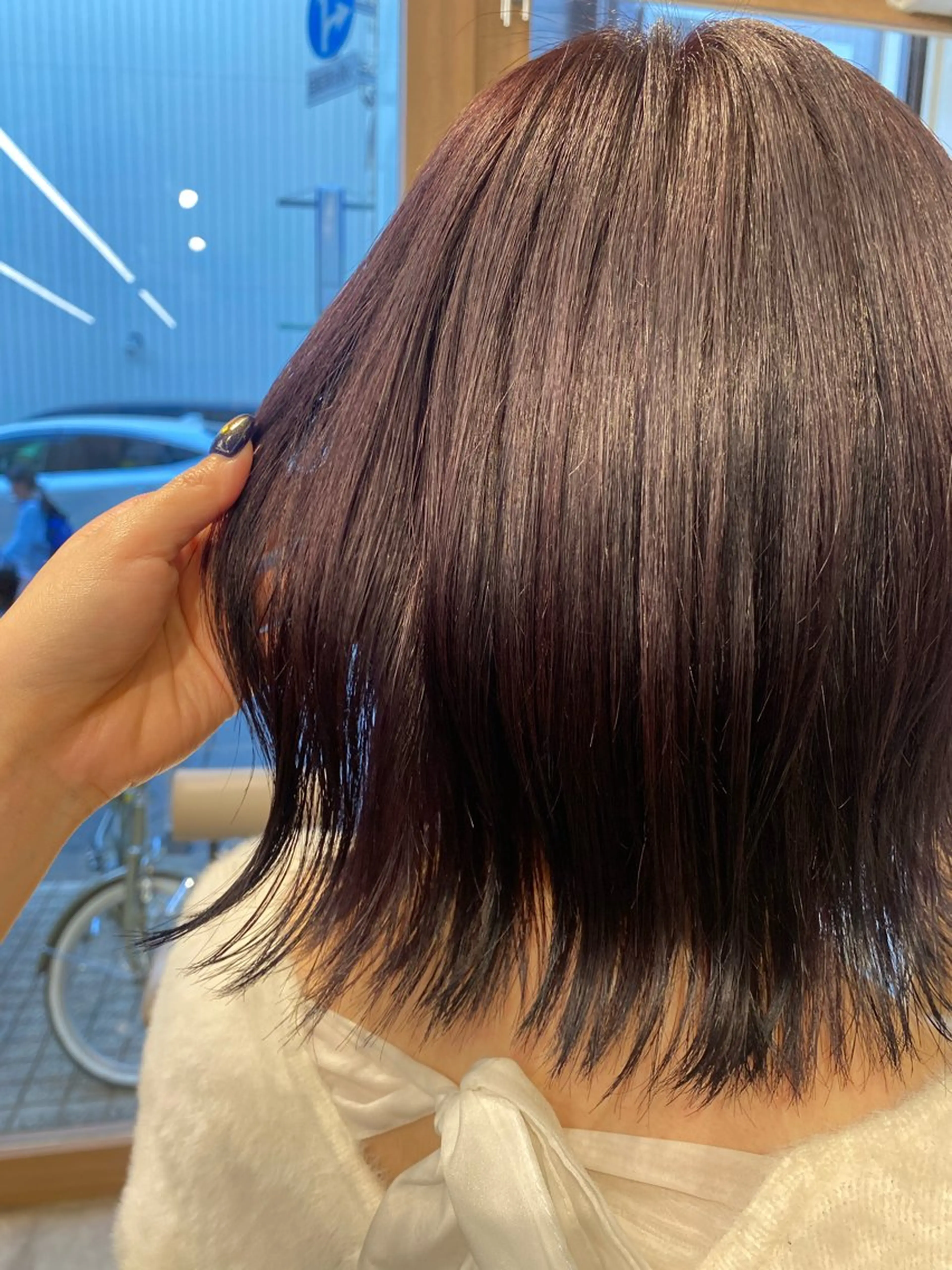 ミディアム カラー ヘアカラー トリートメント 🐾Libero🐾 柏　KONOMIのヘアスタイル