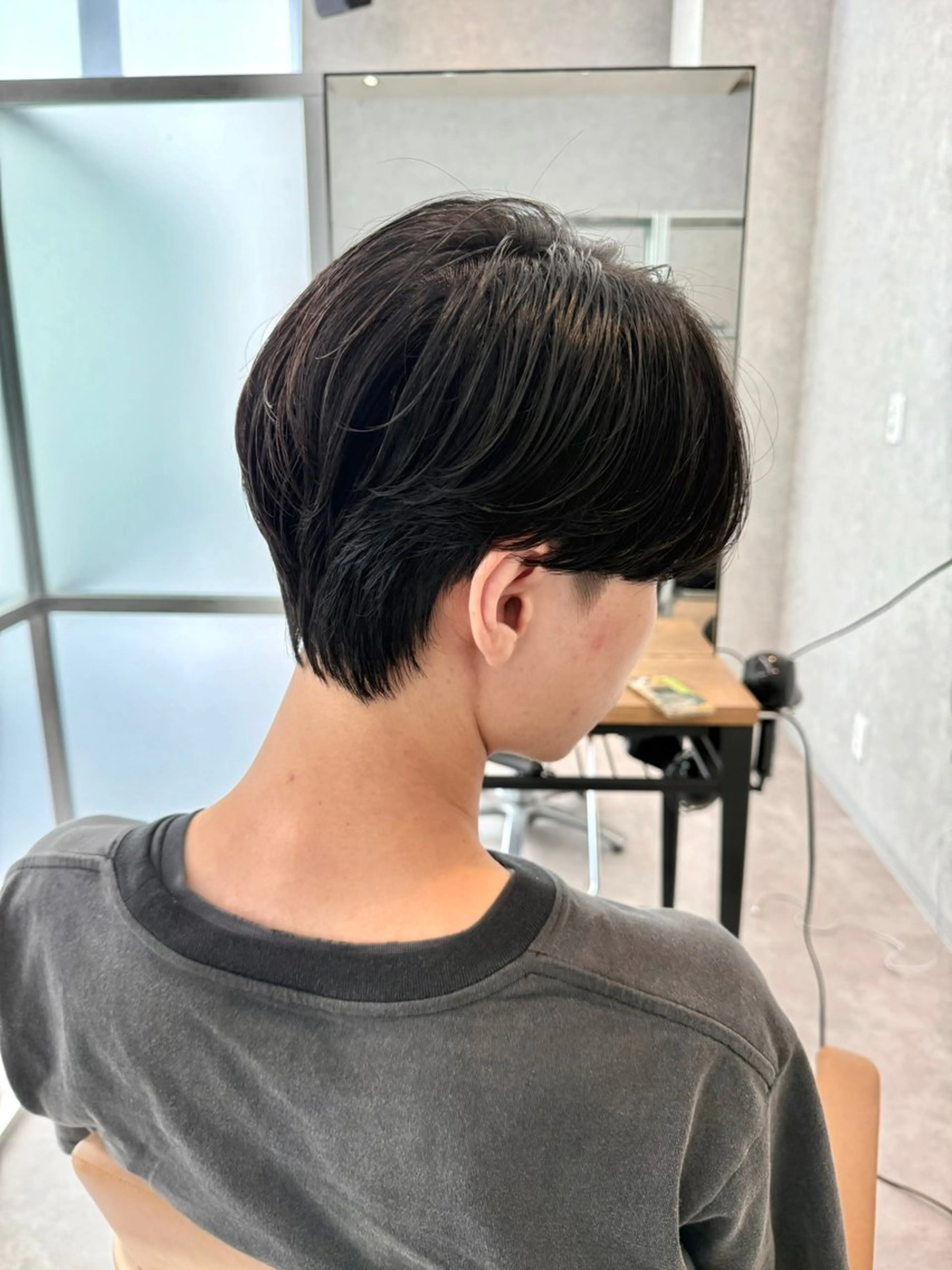 メンズカット+炭酸シャンプーの写真