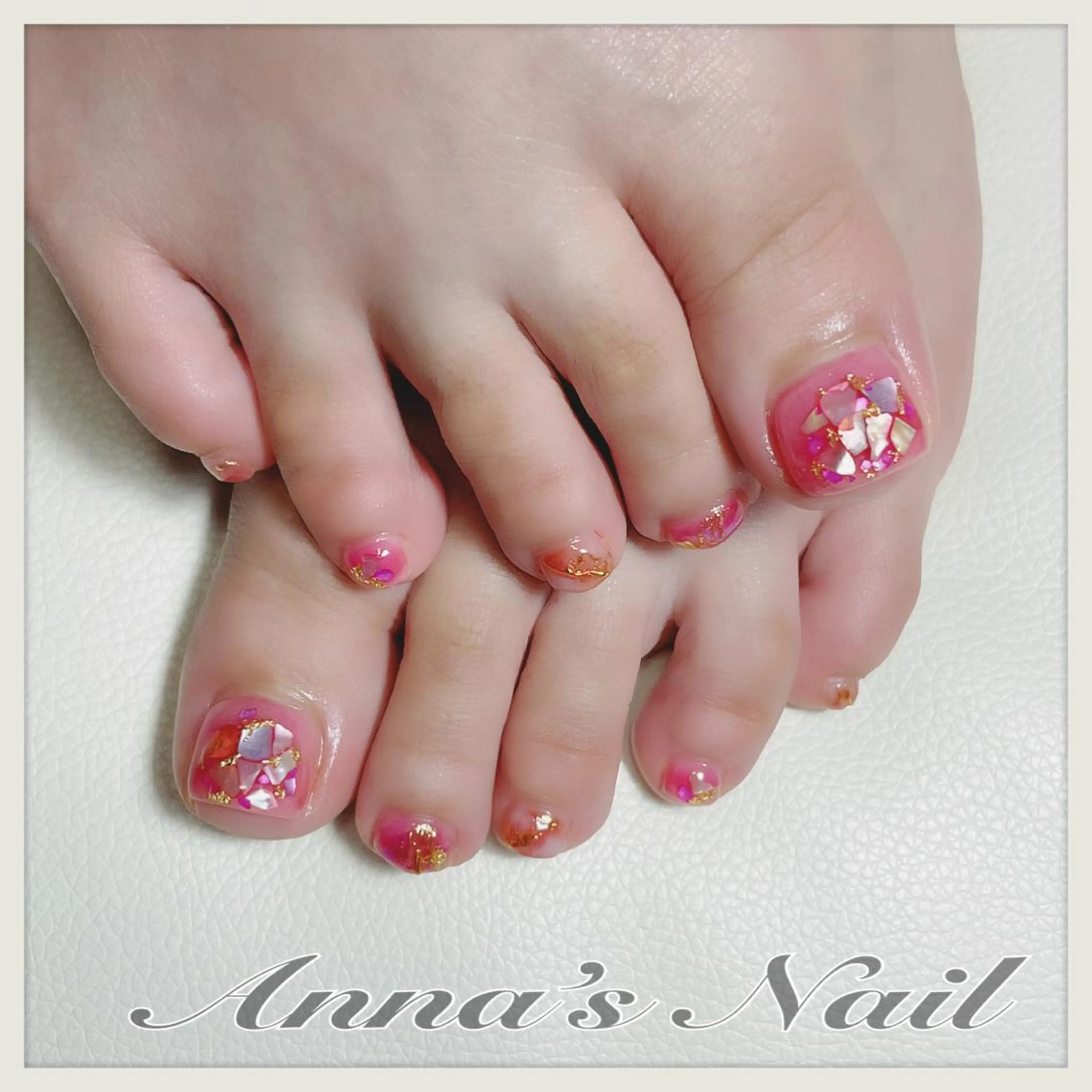 ネイル フットネイル Anna’s Nail所属・清口 杏奈のネイルデザイン