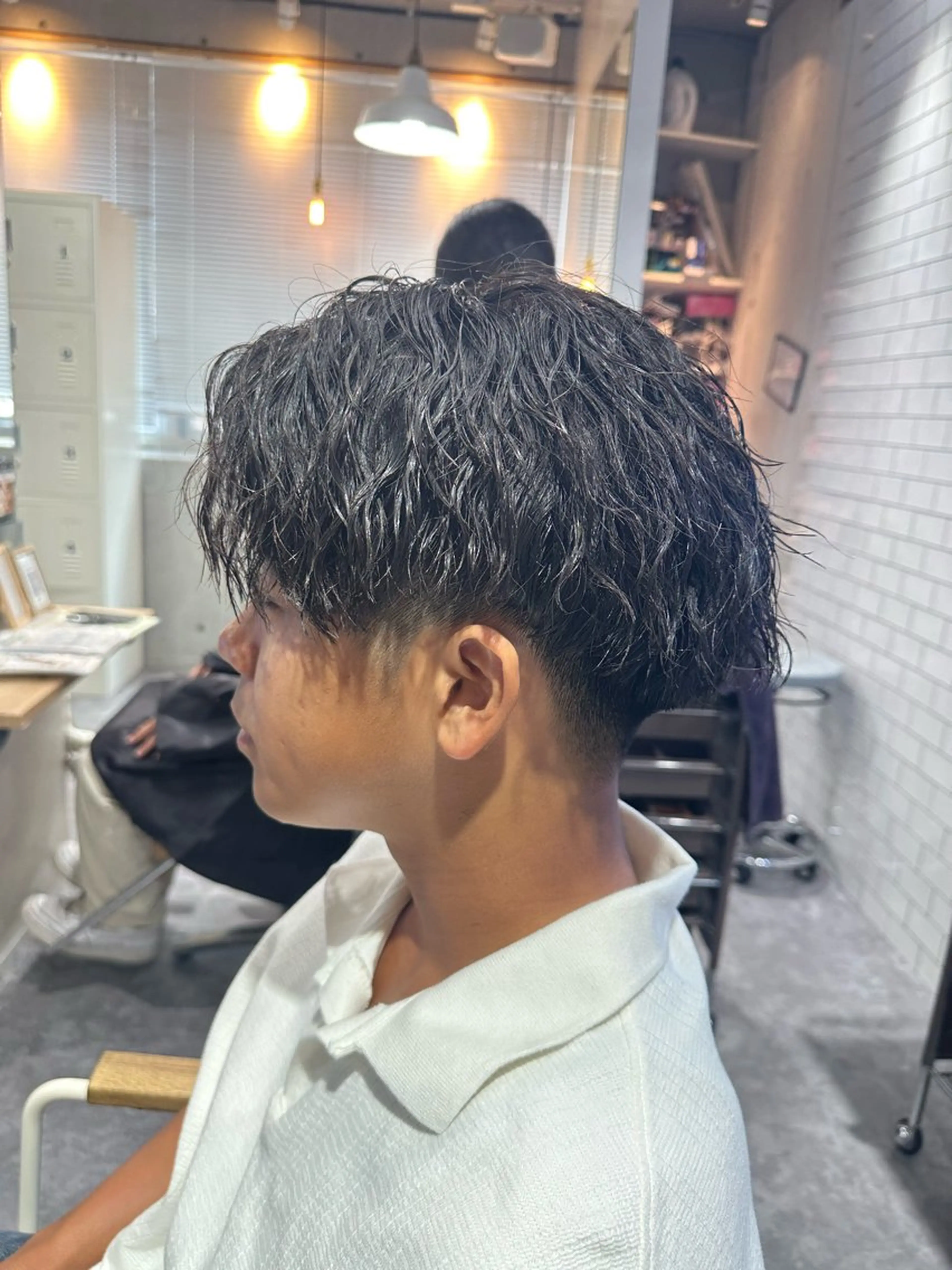 パーマ メンズ カット パーマ 💎メンズカット ／パーマ/細野💎のヘアスタイル