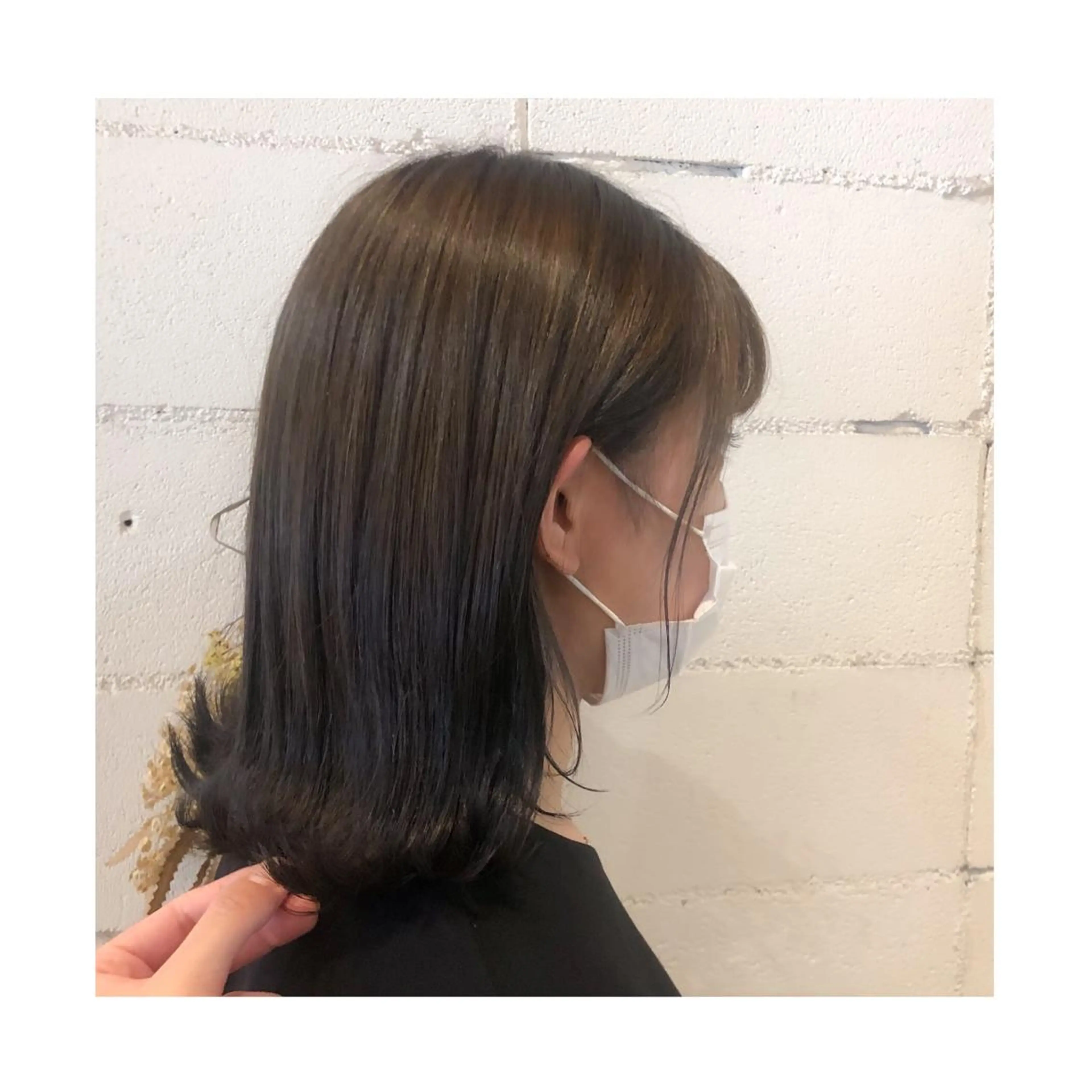 ミディアム ヘアカラー トリートメント ❁⃘ ち だ り さ ❁⃘のヘアスタイル