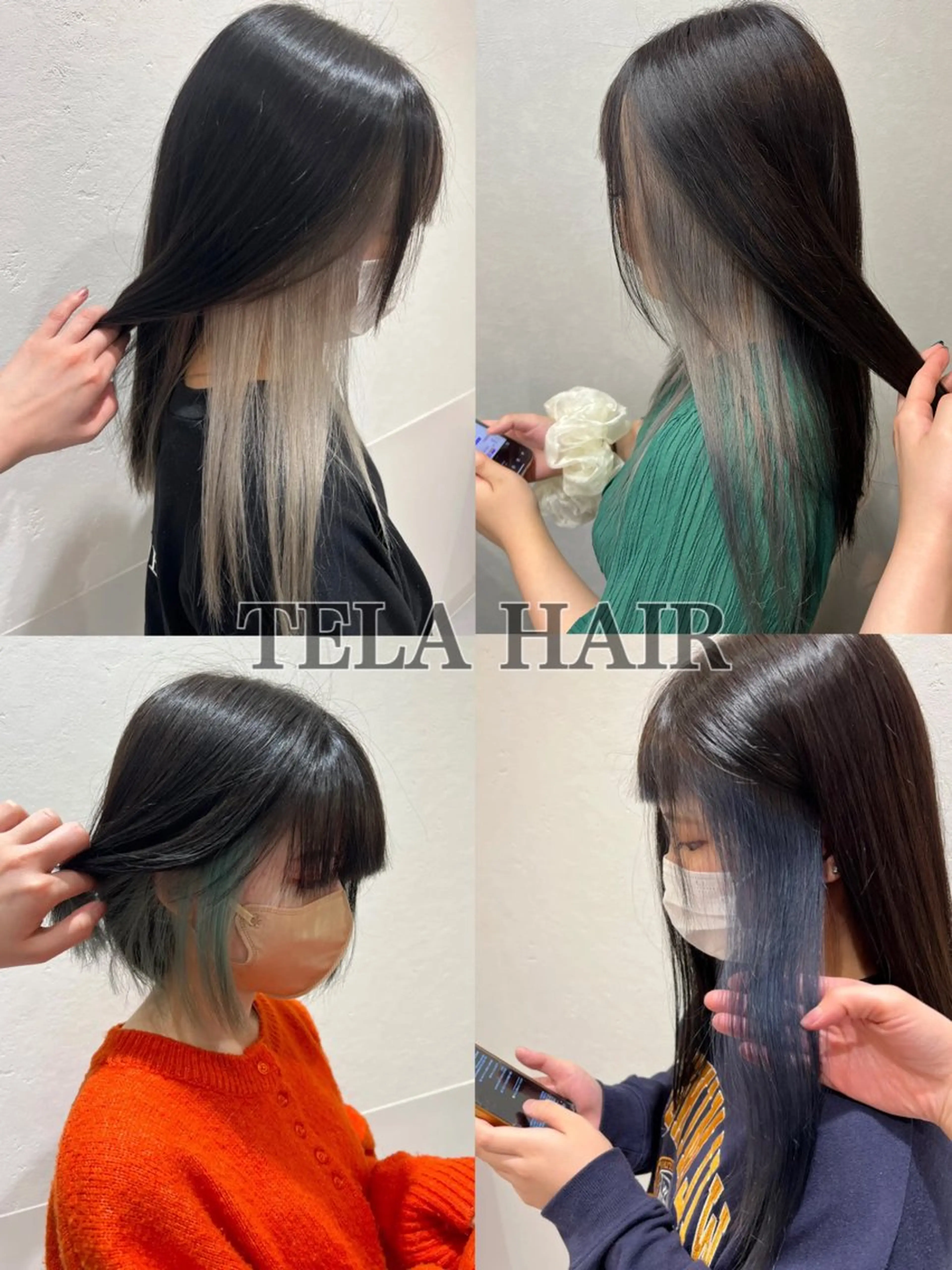 カラー TELA HAIR WAKABA🌱のヘアスタイル
