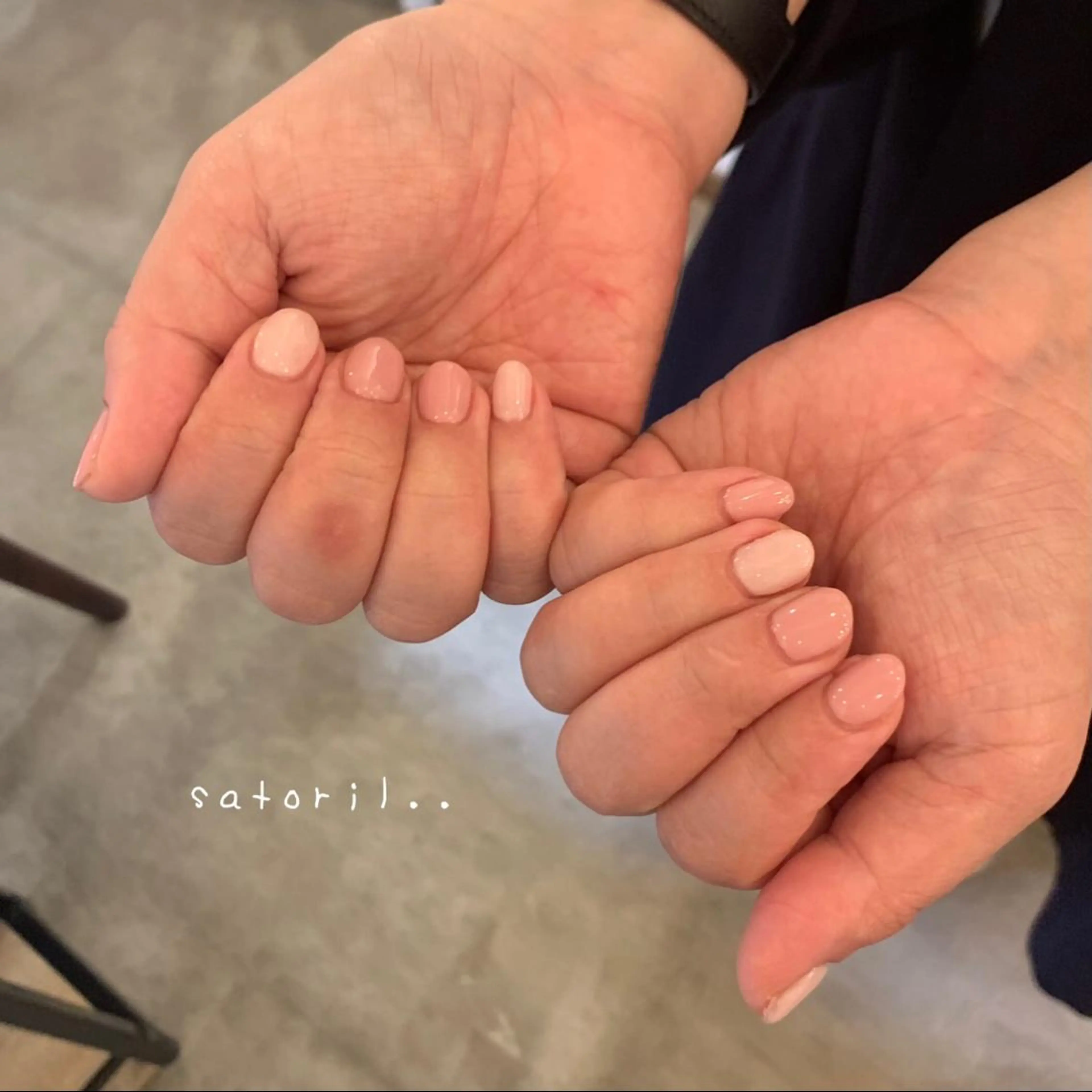 ネイル ワンカラーネイル ピンク Satoril..nail room所属・satoril.. nail roomのネイルデザイン