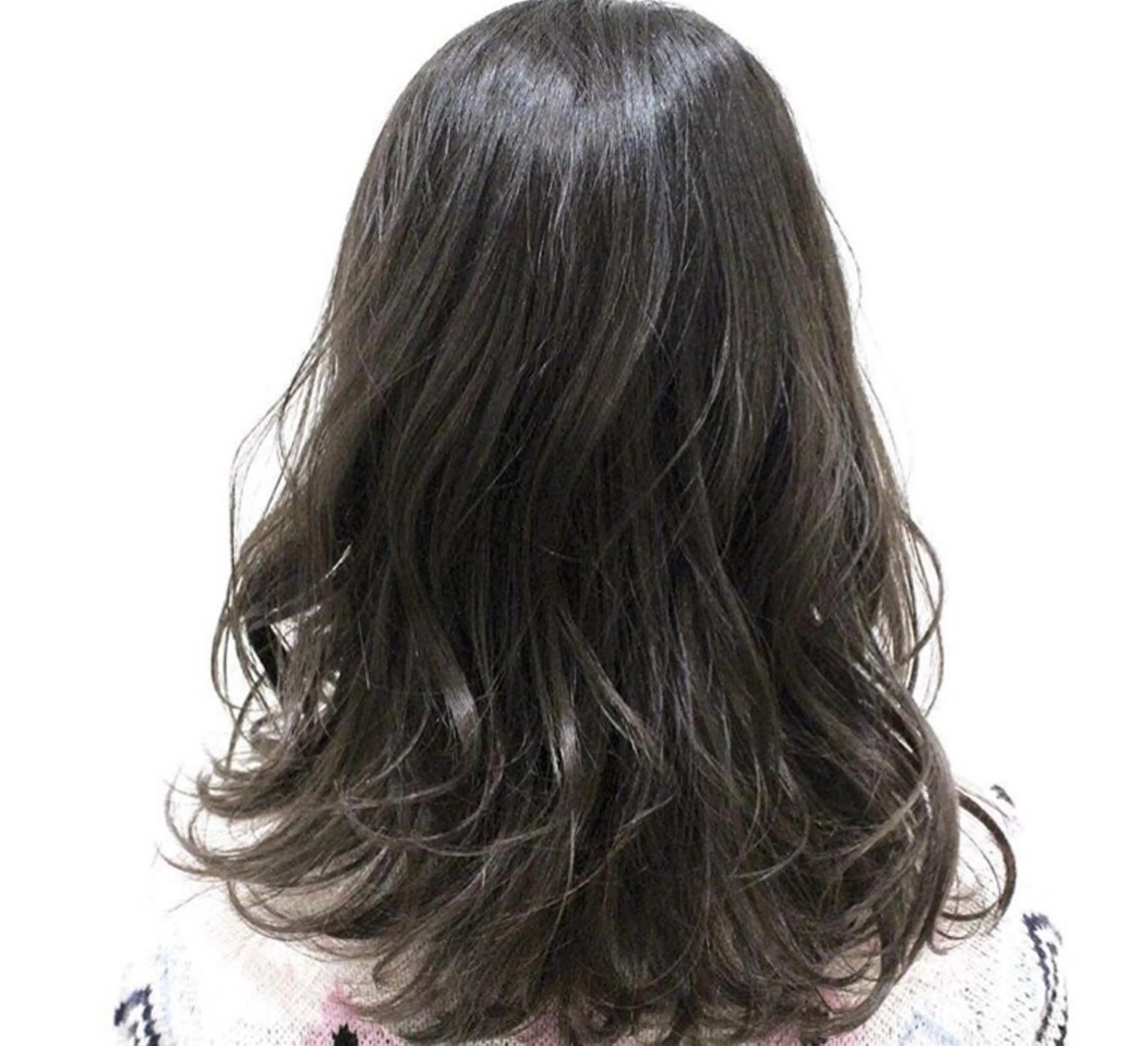 セミロング 所渉/韓国レイヤー /ウルフカットのヘアスタイル