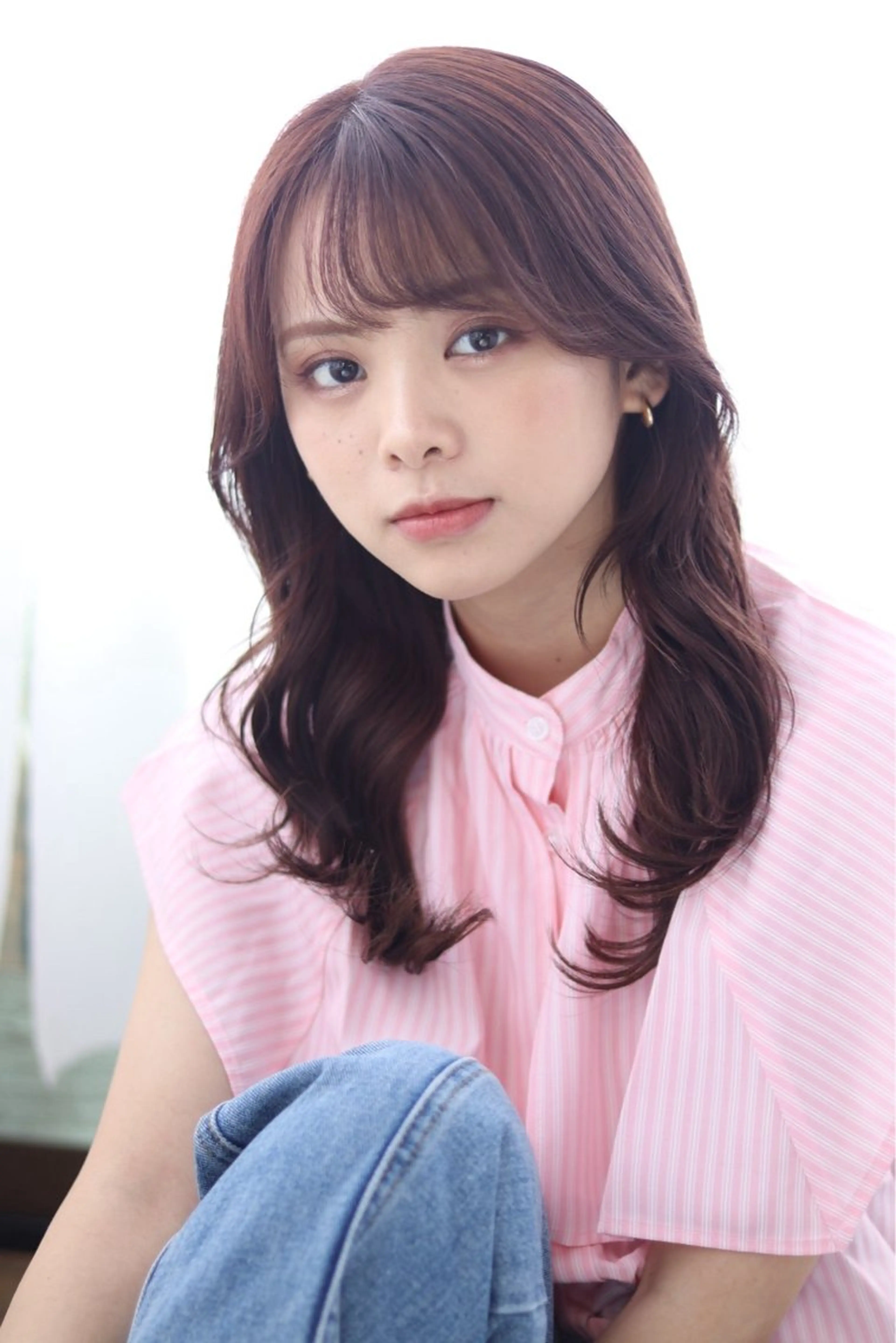 ロング 透明感カラー🫧🩵 林　菜々美のヘアスタイル