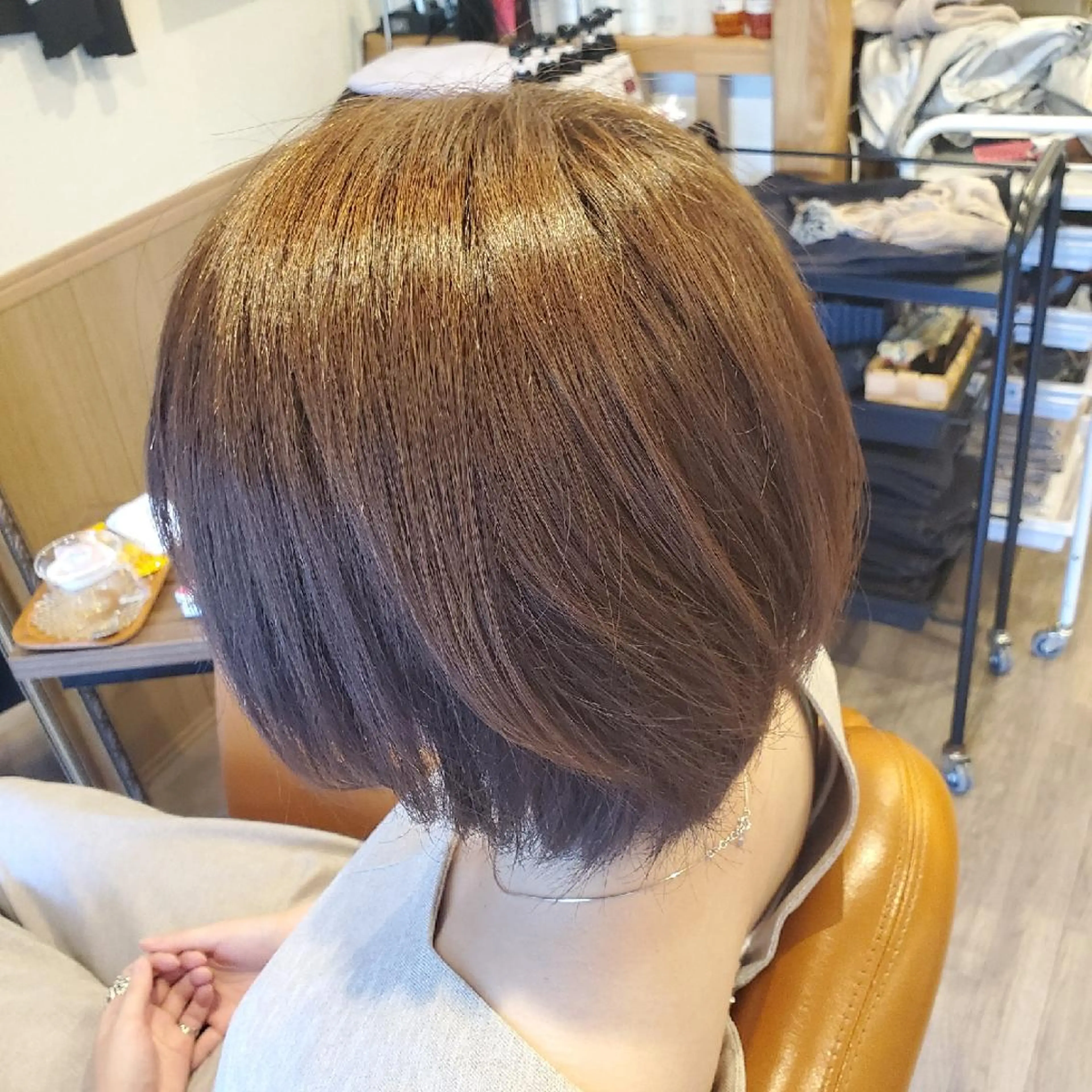 ショート カラー アディクシーカラー ブリーチ イルミナカラー 外国人風カラー トリートメント カット ヘアカラー トリートメント spa hair  ark 富井直美のヘアスタイル