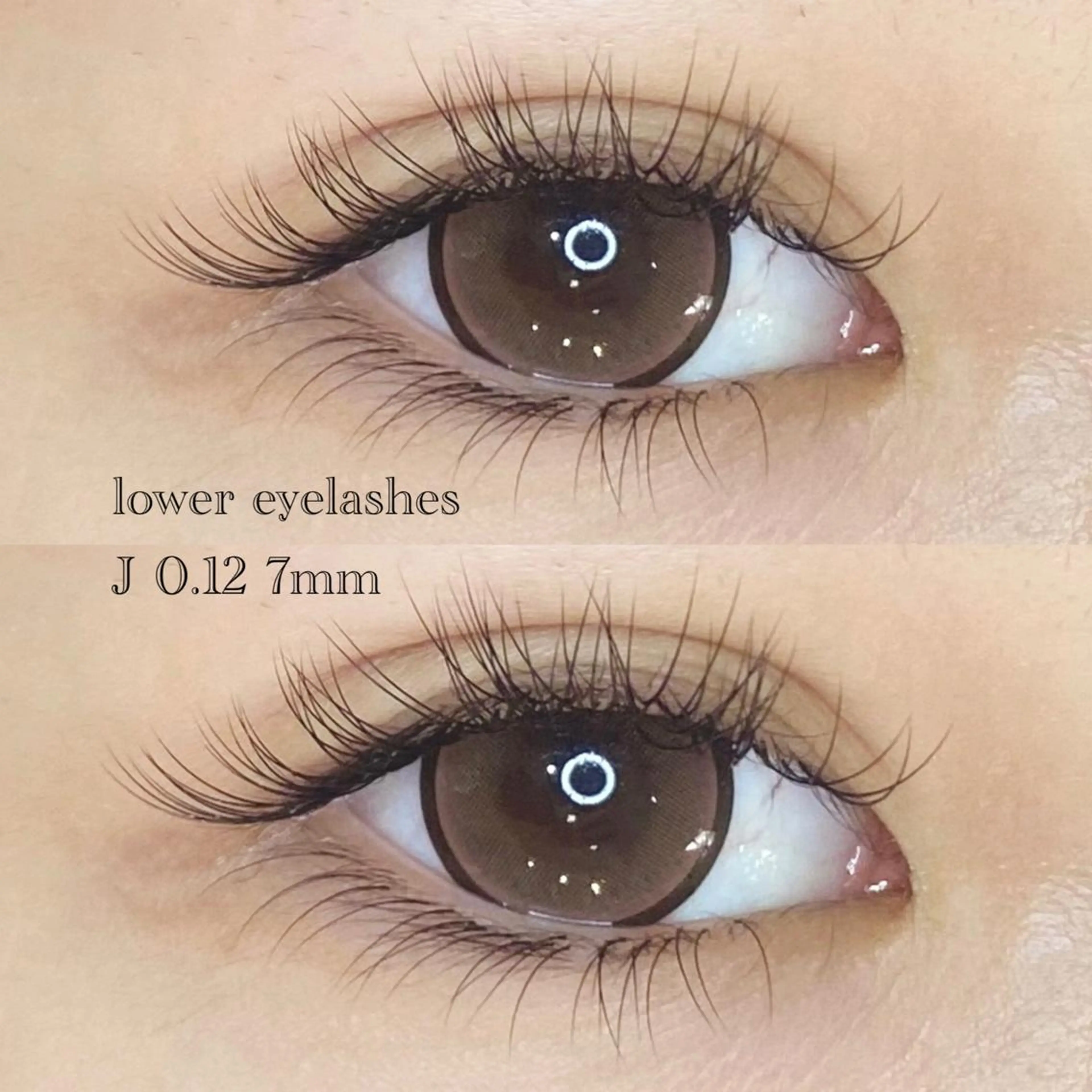 マツエク・マツパ 下まつげエクステ マツエク OLIVIA 郷家 ♡のマツエク・マツパデザイン