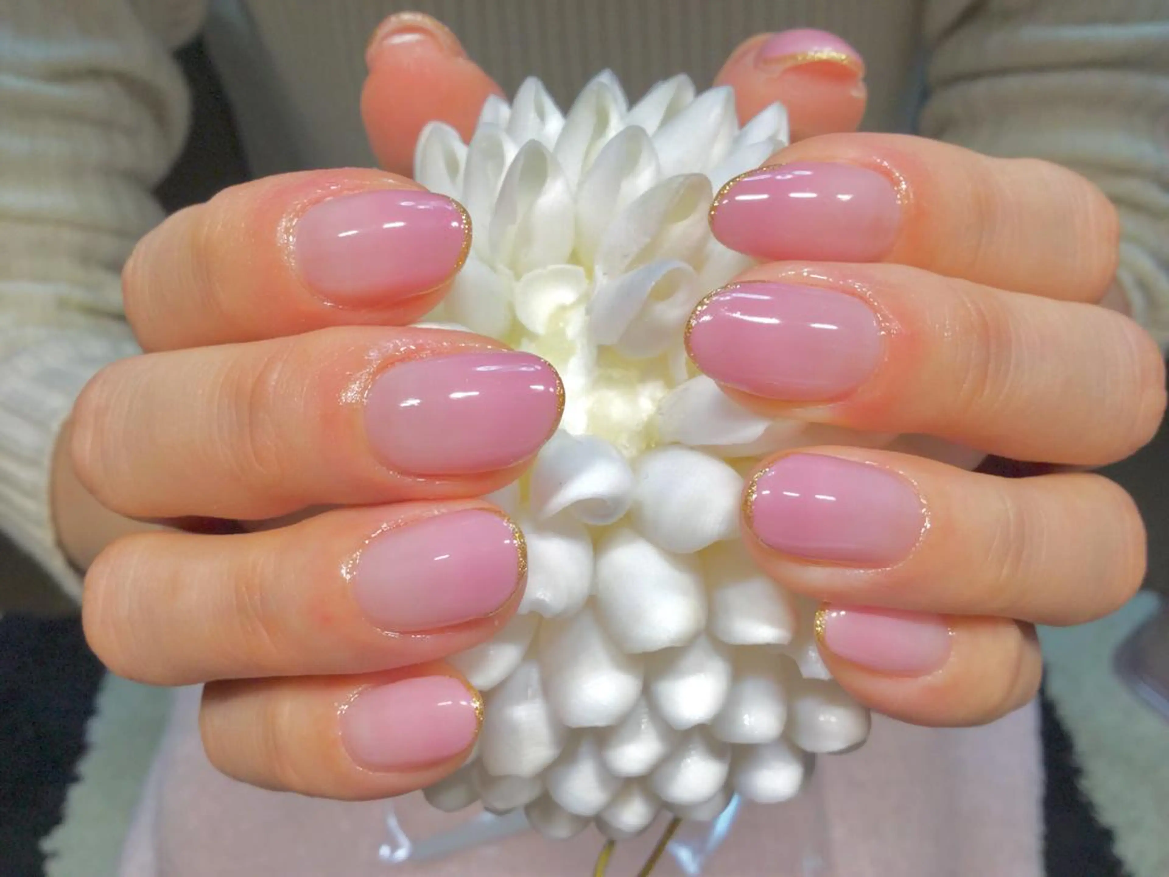 ネイル グラデーション ハンドネイル フットネイル ハンドケア C's NAILS CHIAKIのネイルデザイン