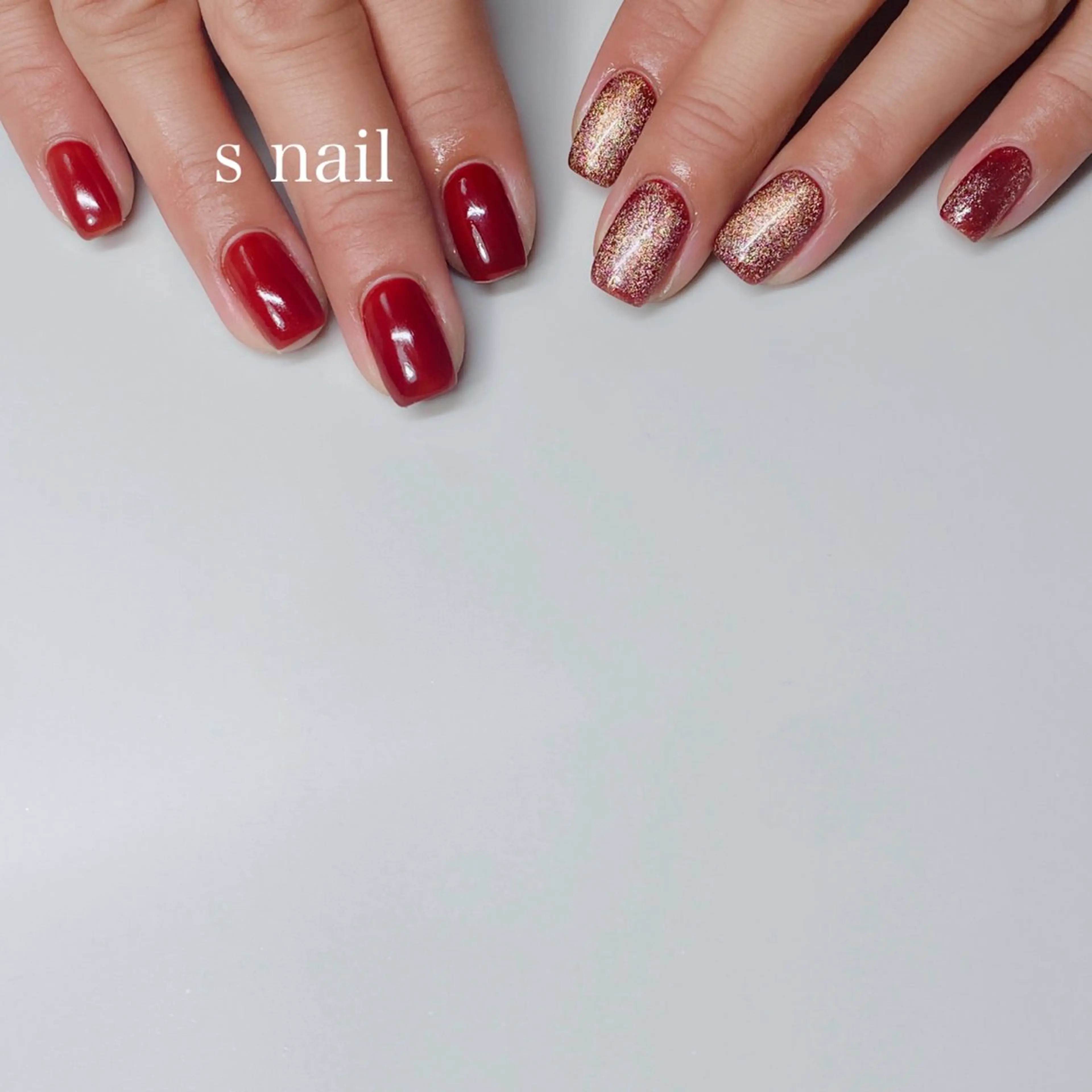 ネイル ワンカラーネイル ハンドネイル フットネイル s nail さとよしみゆきのネイルデザイン