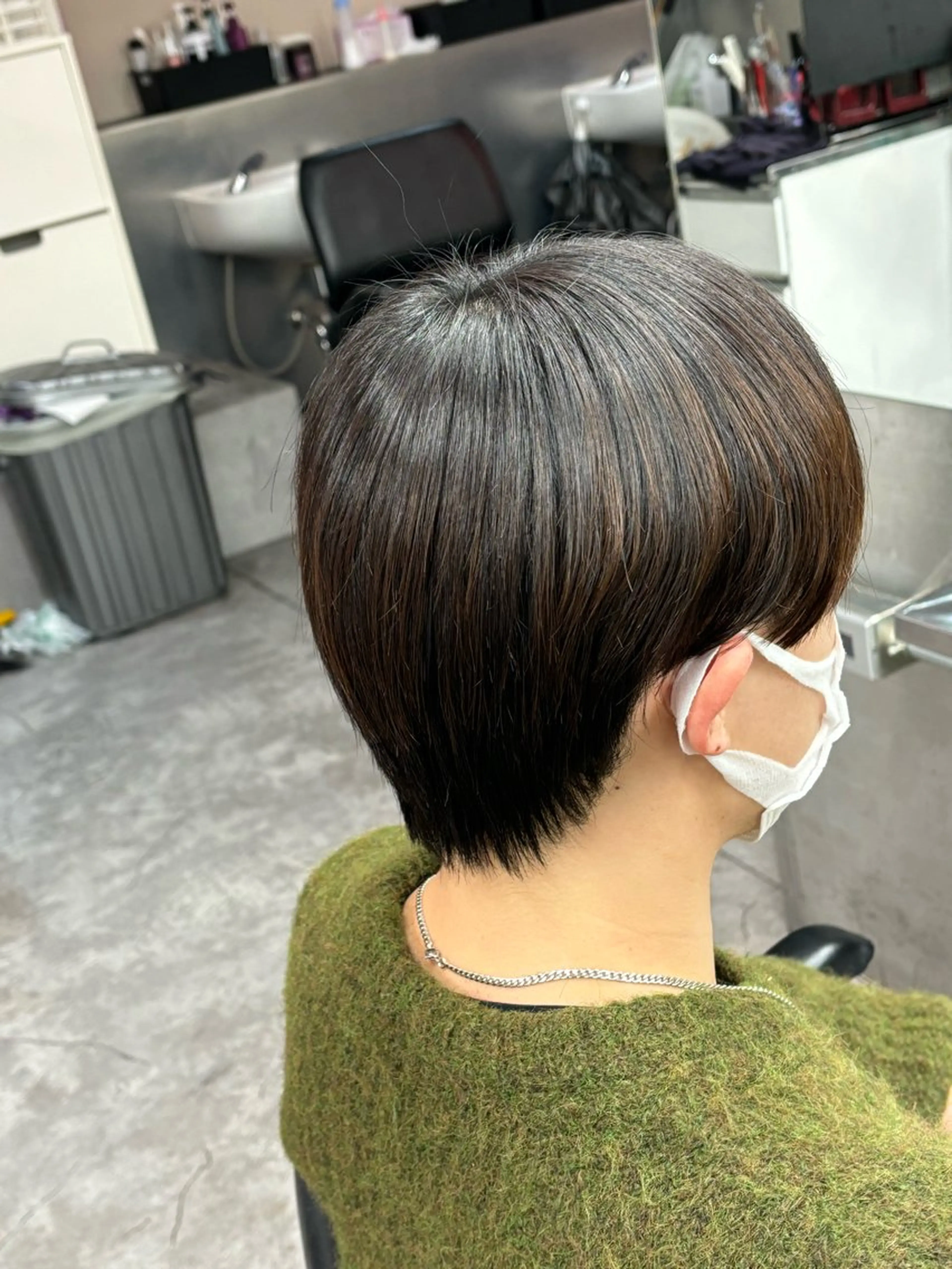ショート メンズ カット トリートメント ヘッドスパ ヘアセット メンズ/パーマ特化/ 町田/naokiのヘアスタイル
