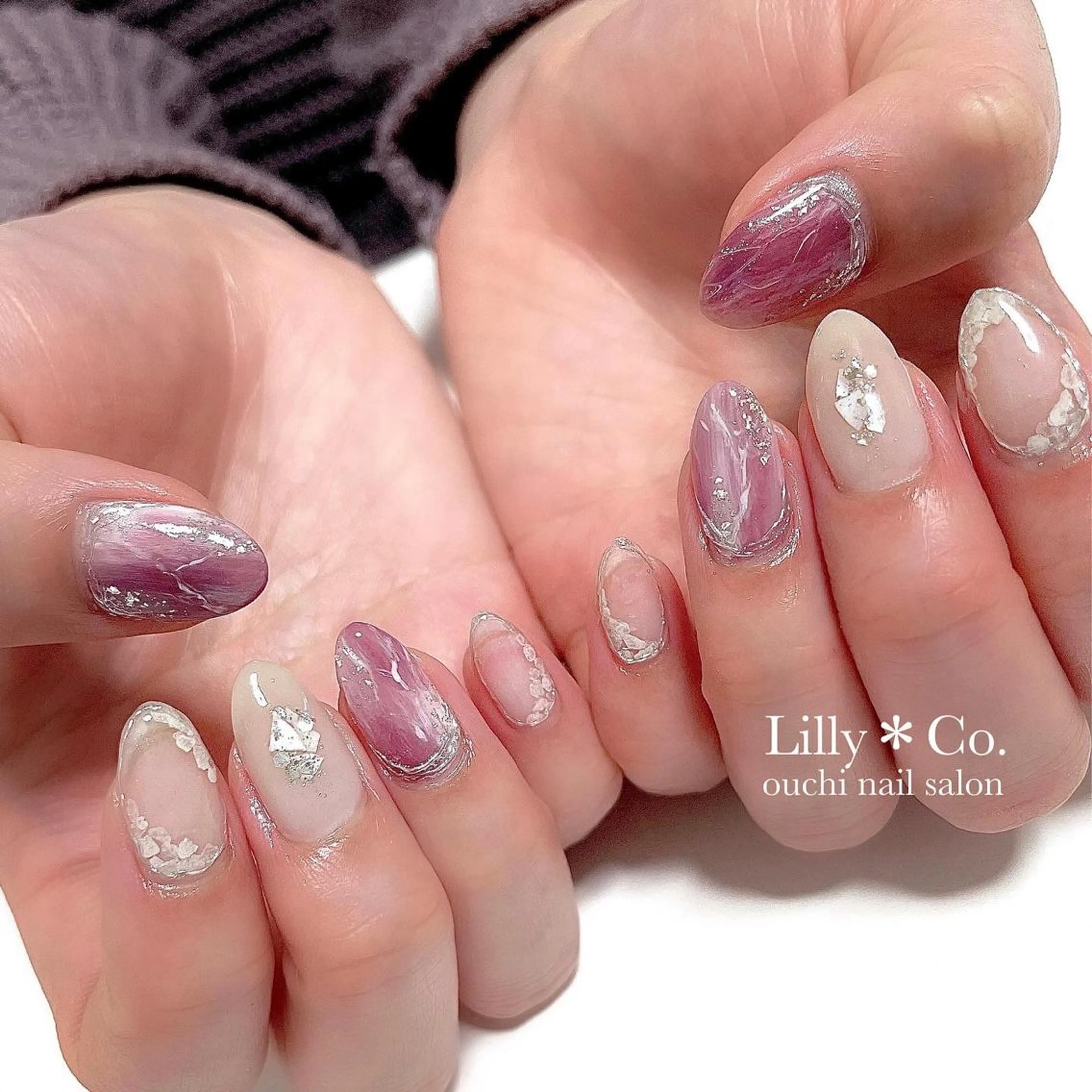 ネイル ハンドネイル ハンドケア Lilly Co.のネイルデザイン