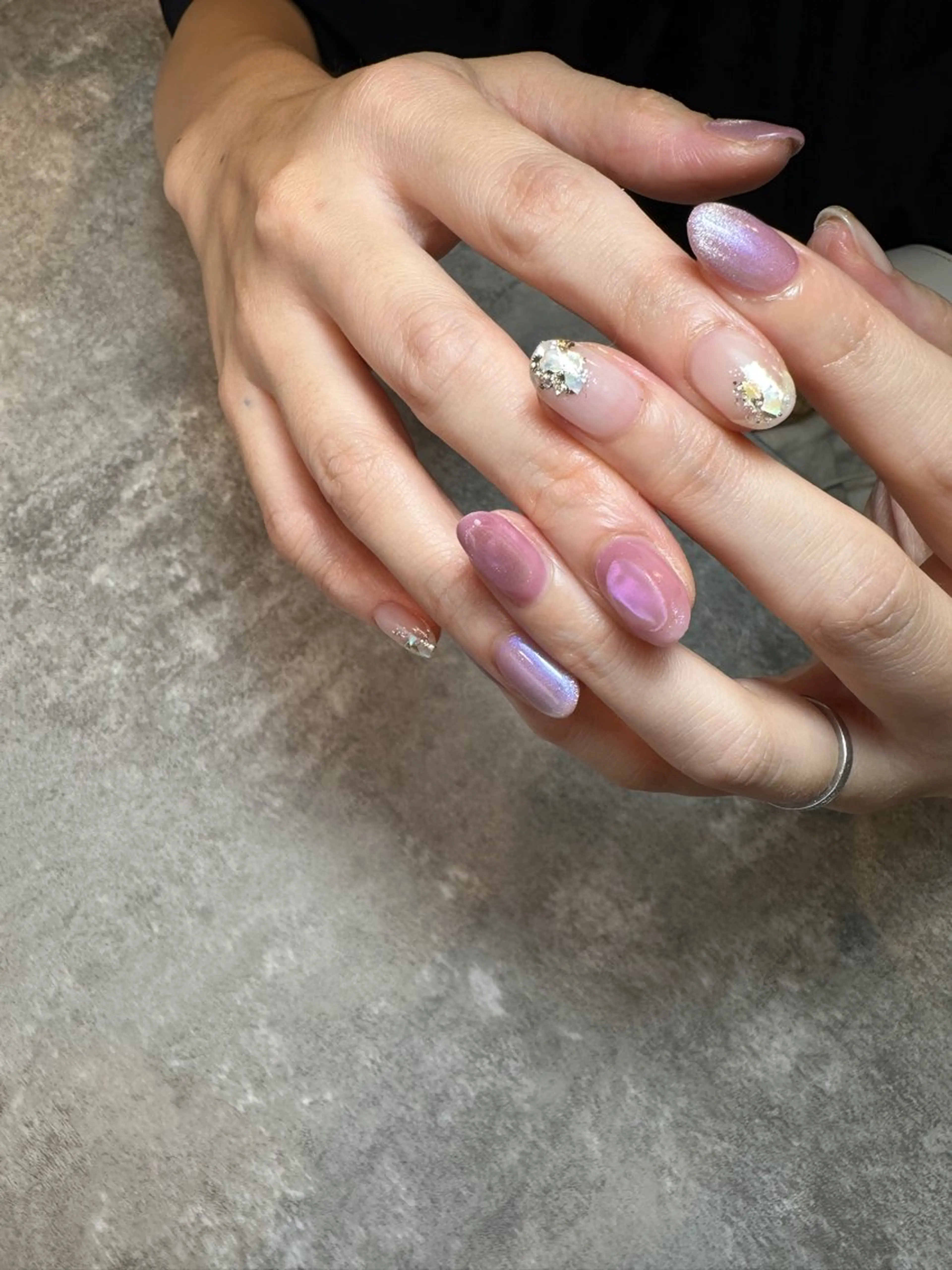 ネイル パープル NAIL'S MODAのネイルデザイン
